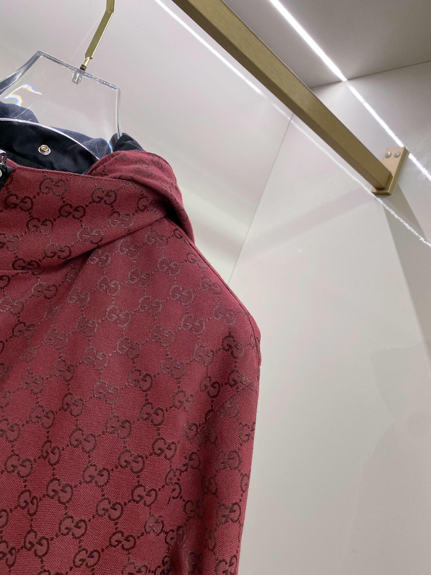 Gucci 古奇 加棉2026ss春季新款立领夹克外套全高端版本！高定专柜面料辅料，透气舒适度高，细节无