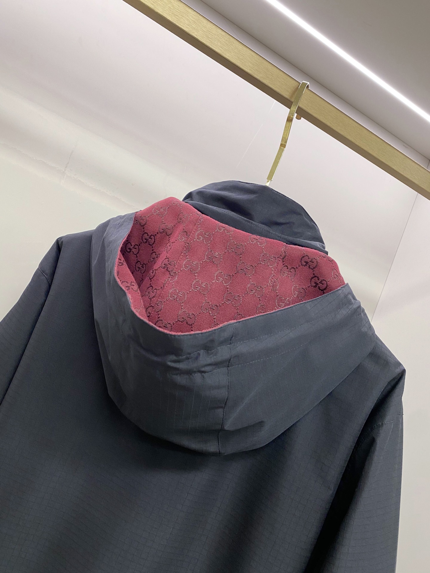 Gucci 古奇 加棉2026ss春季新款立领夹克外套全高端版本！高定专柜面料辅料，透气舒适度高，细节无