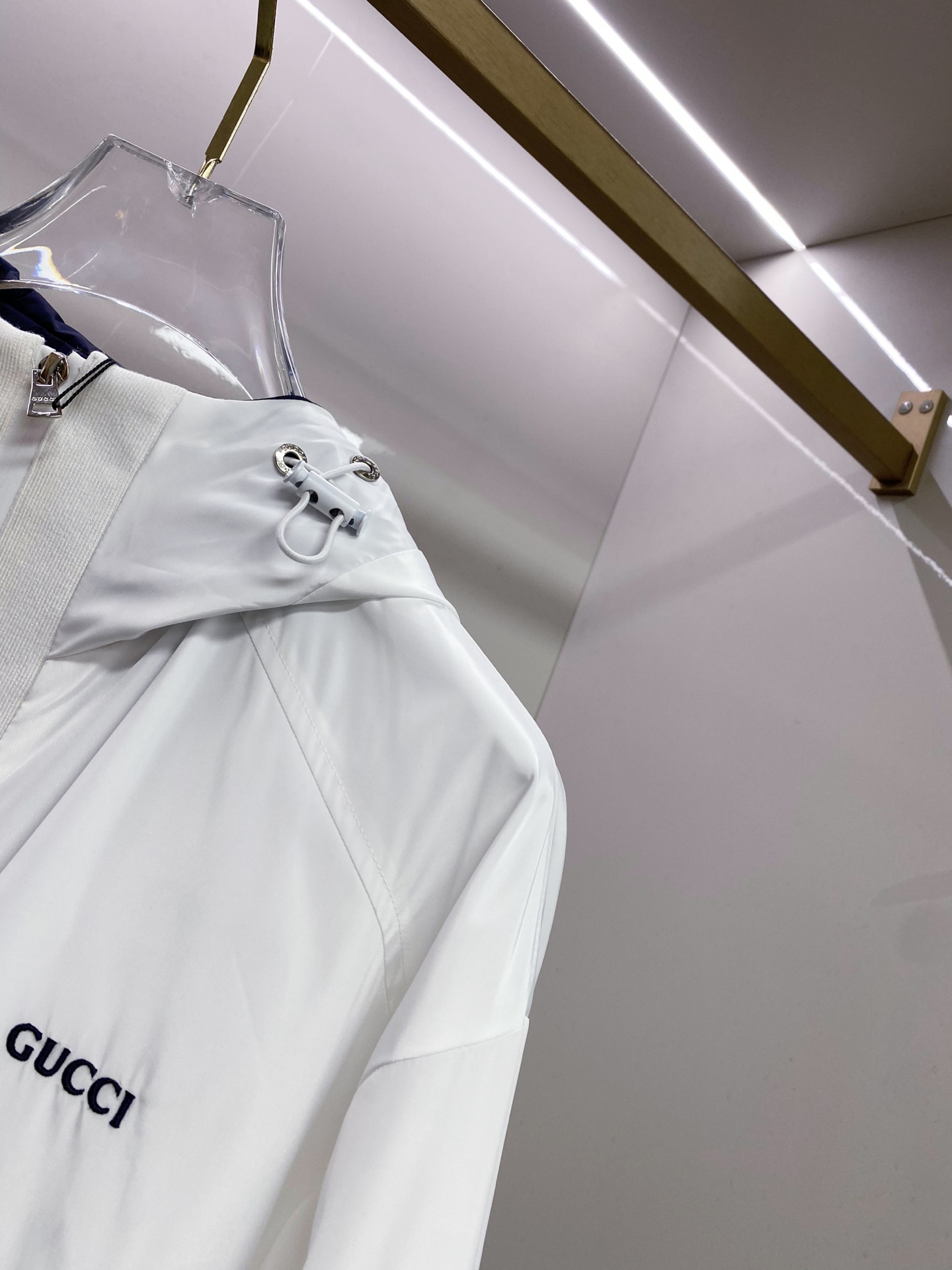 Gucci 古奇 2026ss春季新款连帽夹克外套全高端版本！高定专柜面料辅料，透气舒适度高，细节无可挑