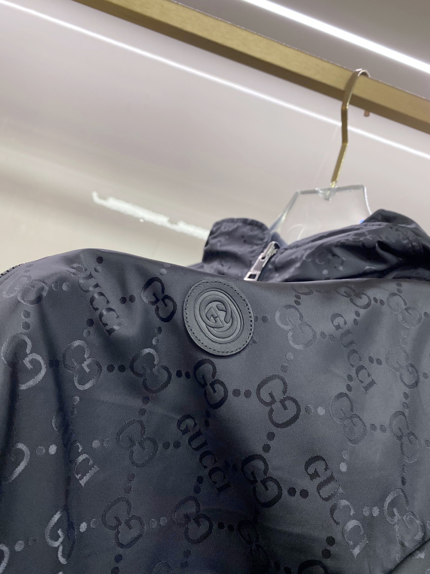 Gucci 古奇 双面穿 2026ss春季新款连帽夹克外套全高端版本！高定专柜面料辅料，透气舒适度高，细