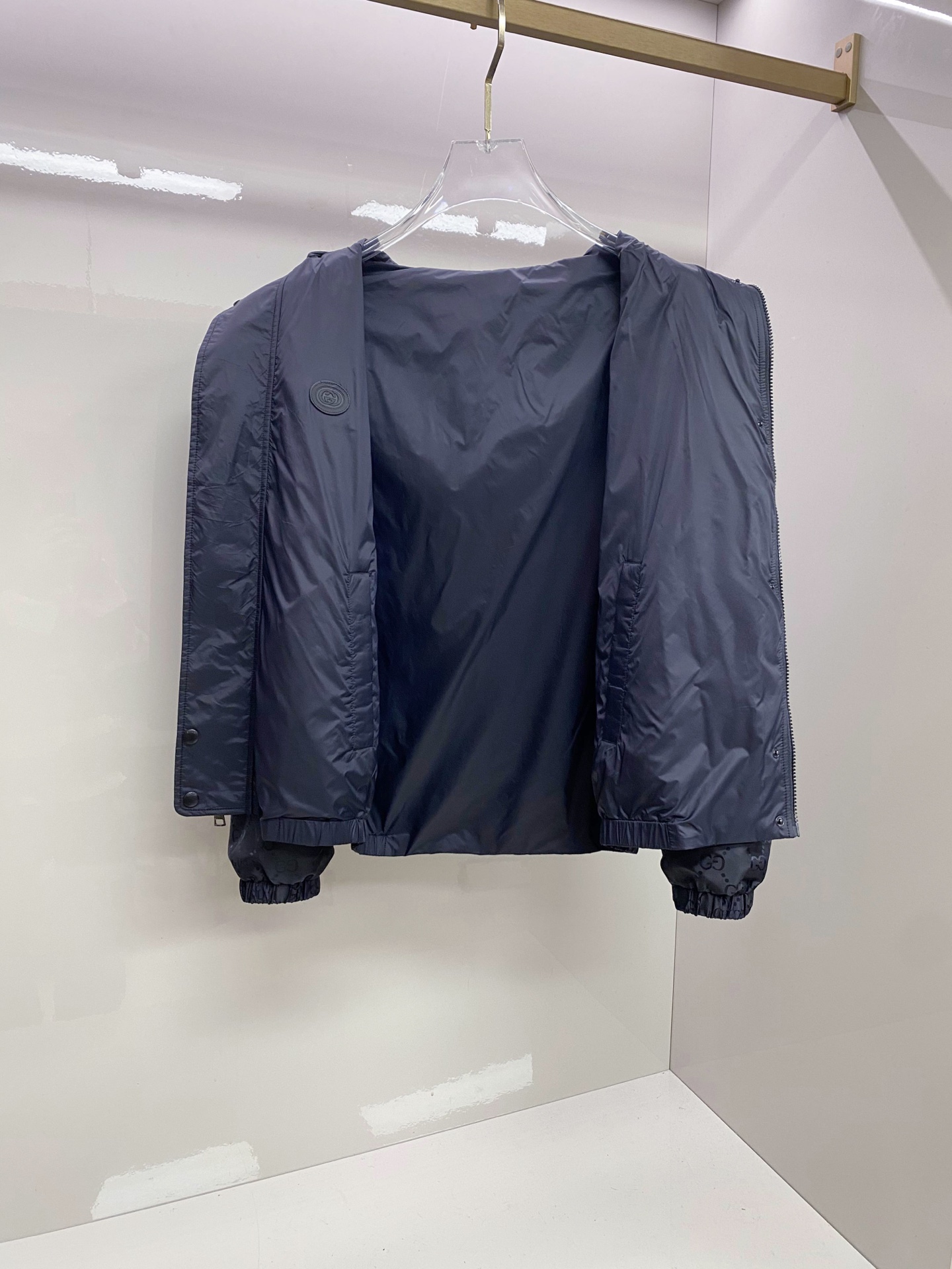 Gucci 古奇 双面穿 2026ss春季新款连帽夹克外套全高端版本！高定专柜面料辅料，透气舒适度高，细