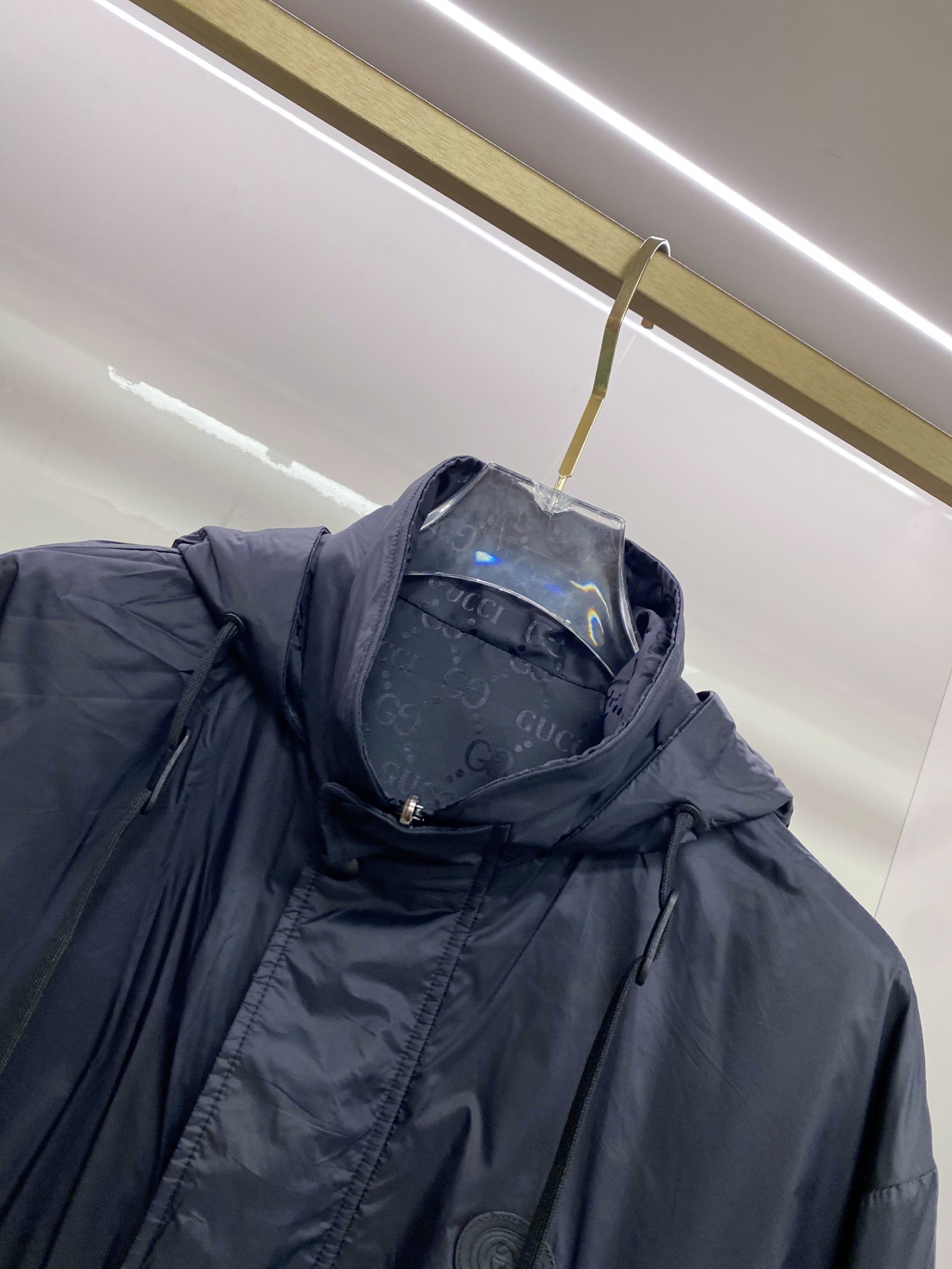 Gucci 古奇 双面穿 2026ss春季新款连帽夹克外套全高端版本！高定专柜面料辅料，透气舒适度高，细