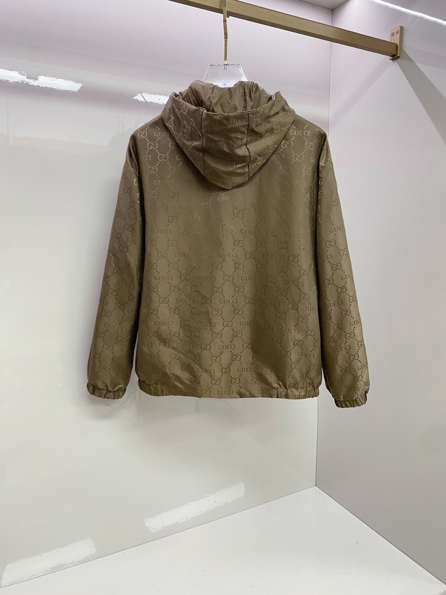 Gucci 古奇 双面穿 2026ss春季新款连帽夹克外套全高端版本！高定专柜面料辅料，透气舒适度高，细