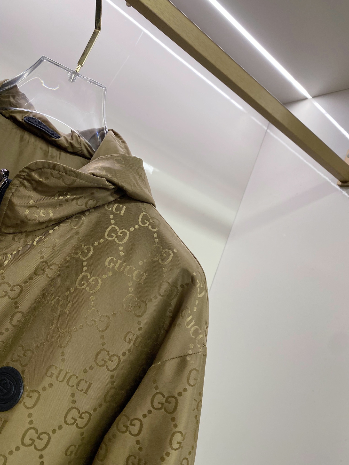 Gucci 古奇 双面穿 2026ss春季新款连帽夹克外套全高端版本！高定专柜面料辅料，透气舒适度高，细