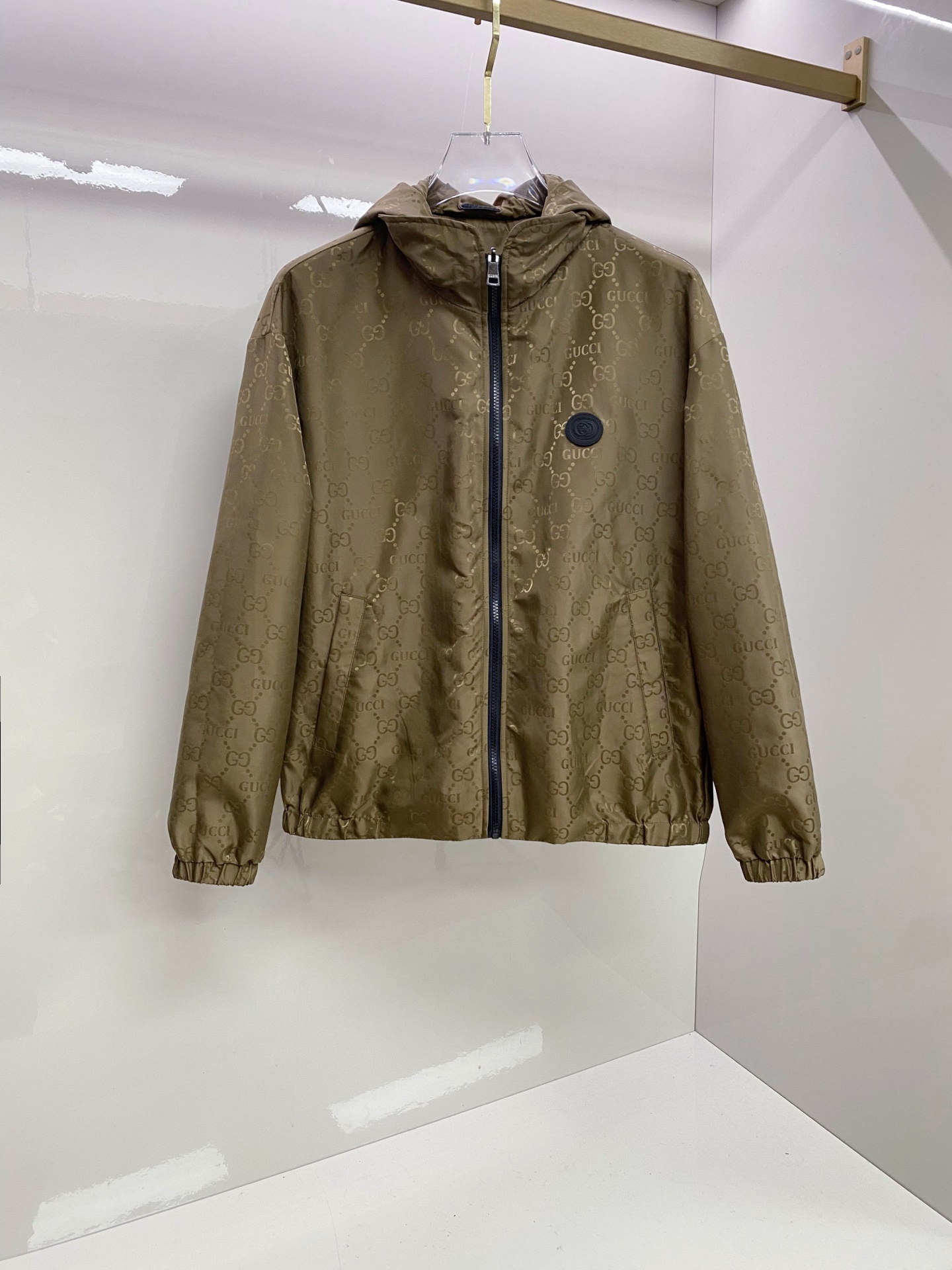 Gucci 古奇 双面穿 2026ss春季新款连帽夹克外套全高端版本！高定专柜面料辅料，透气舒适度高，细