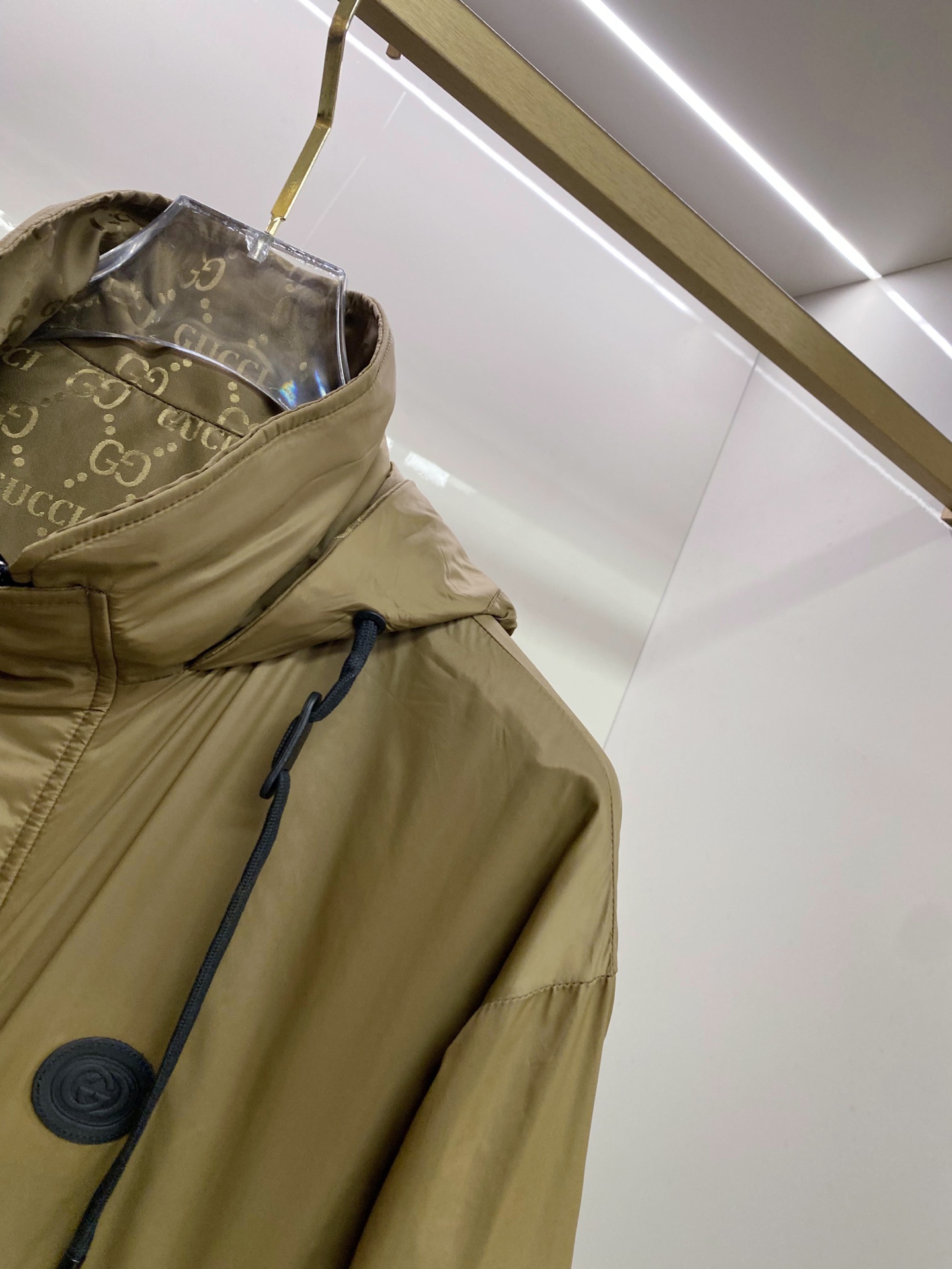 Gucci 古奇 双面穿 2026ss春季新款连帽夹克外套全高端版本！高定专柜面料辅料，透气舒适度高，细