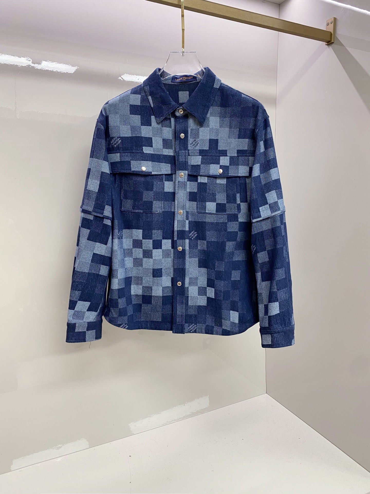 LV 袖子可拆卸 2026ss春季新款夹克牛仔外套全高端版本！高定专柜面料辅料，透气舒适度高，细节无可挑