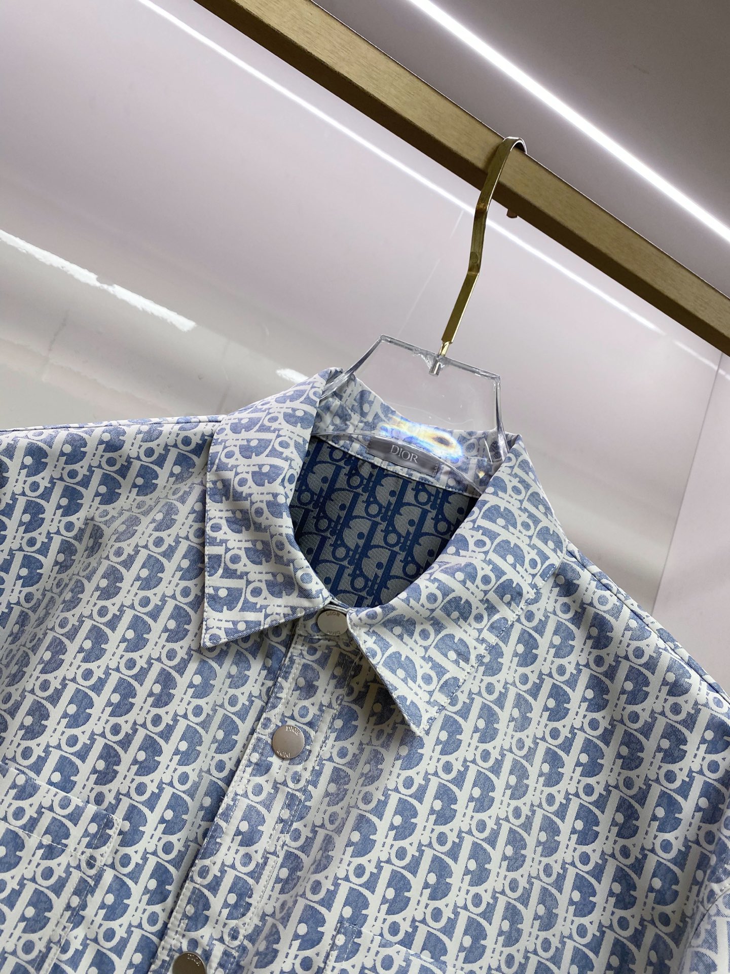 Dior 迪奥 2026ss春季新款翻领夹克外套全高端版本！高定专柜面料辅料，透气舒适度高，细节无可挑剔