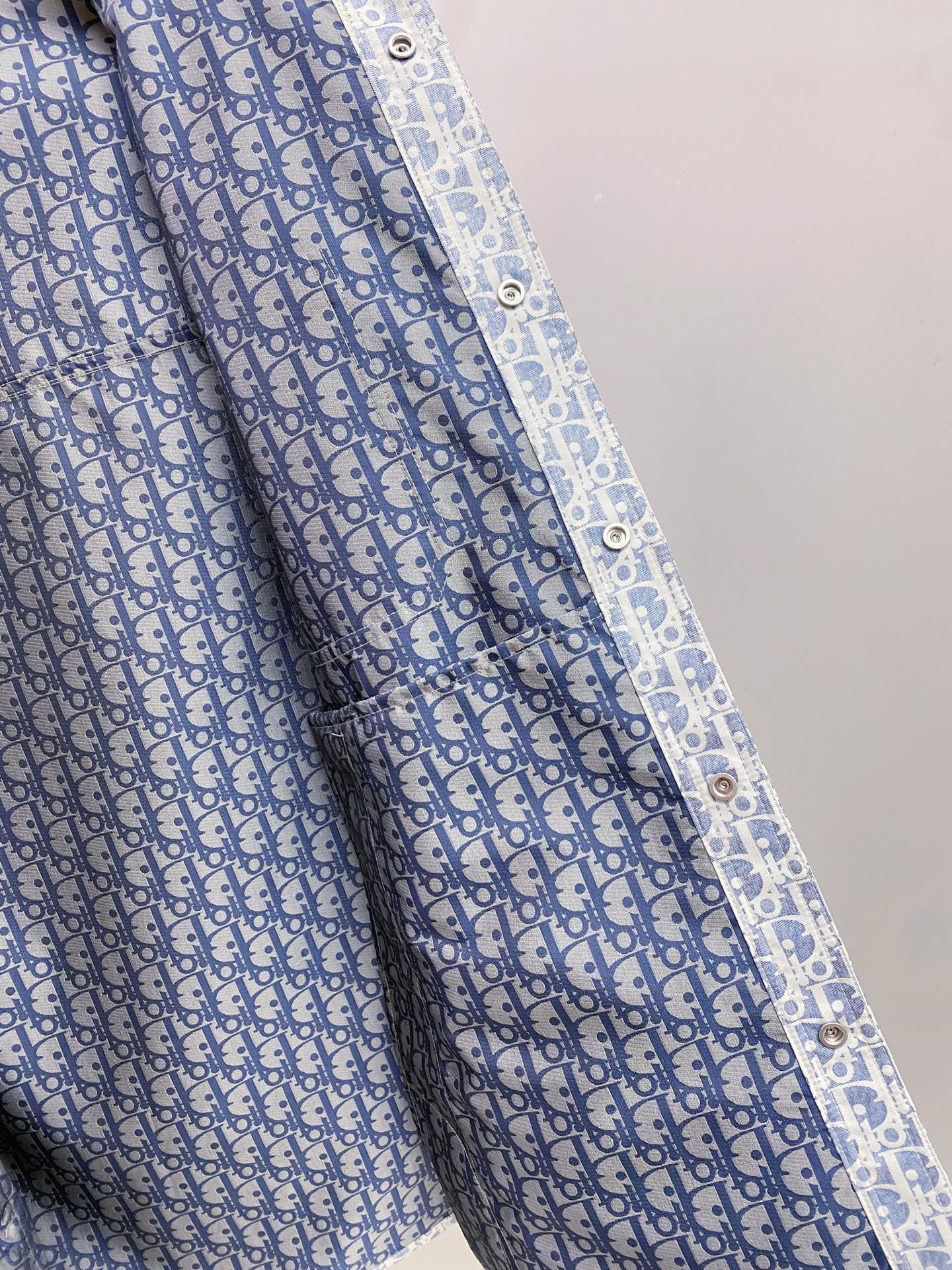 Dior 迪奥 2026ss春季新款翻领夹克外套全高端版本！高定专柜面料辅料，透气舒适度高，细节无可挑剔