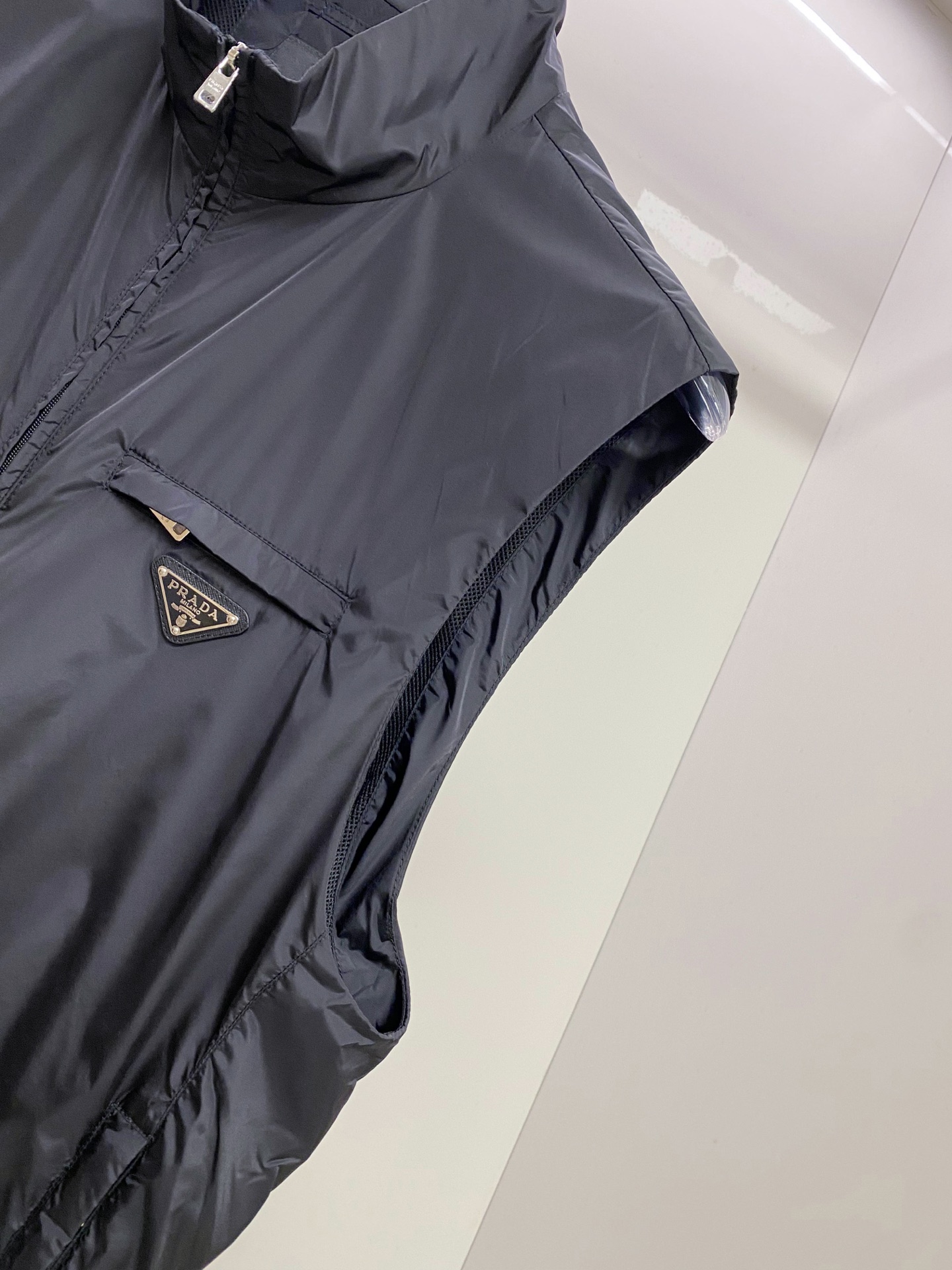 /两件套（夹克 马甲 ）Prada 普拉达 2026ss春季新款夹克外套全高端版本！高定专柜面料辅料，透