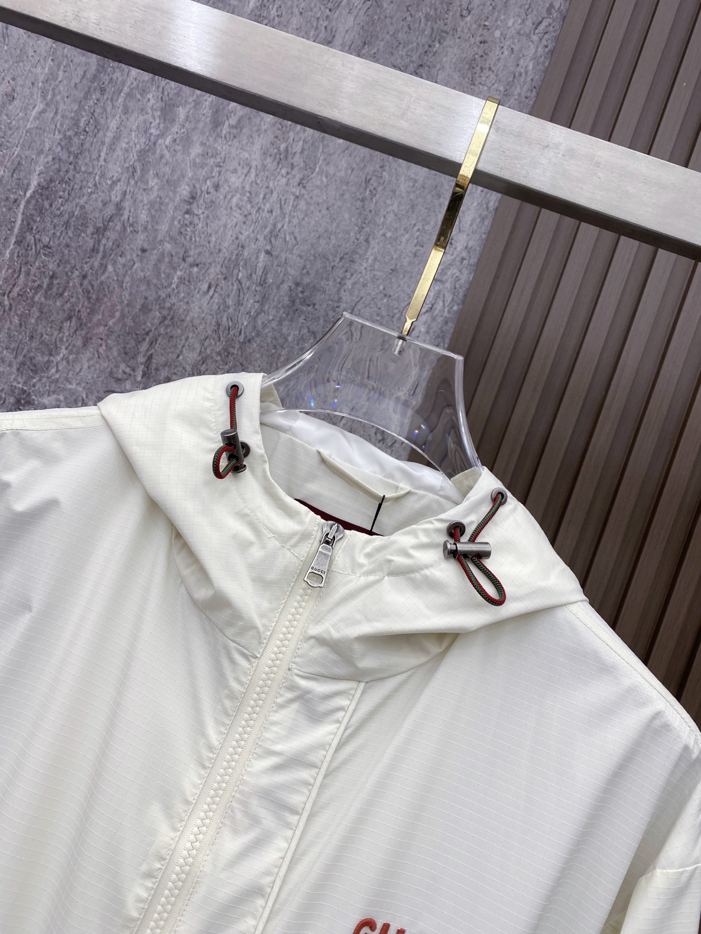 Gucci 古奇 2026ss春季新款连帽夹克外套全高端版本！高定专柜面料辅料，透气舒适度高，细节无可挑