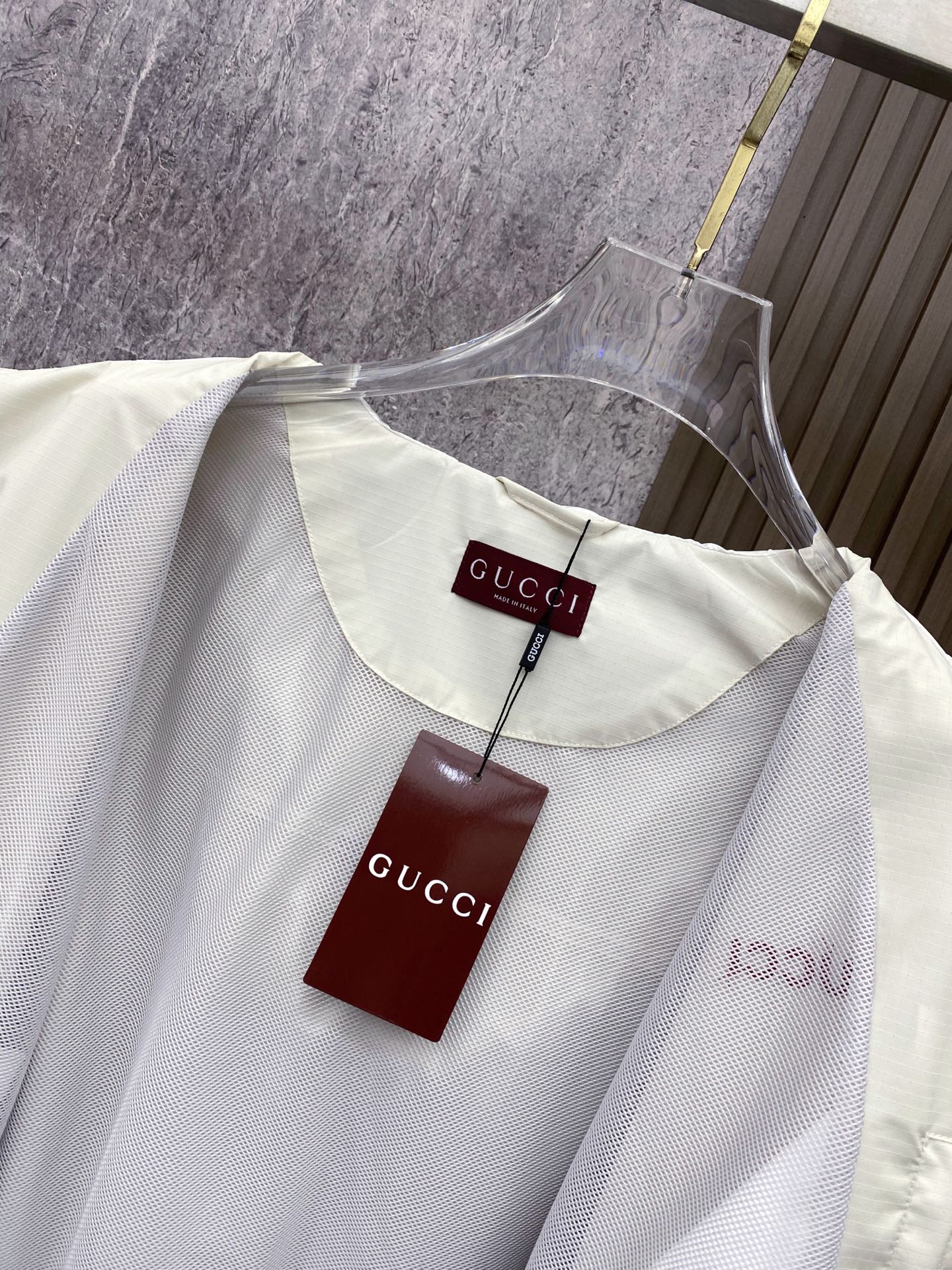 Gucci 古奇 2026ss春季新款连帽夹克外套全高端版本！高定专柜面料辅料，透气舒适度高，细节无可挑