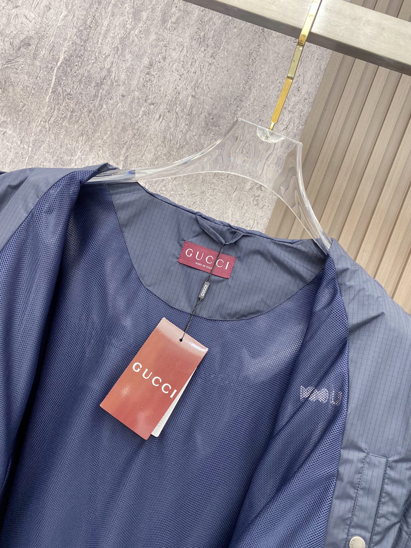 Gucci 古奇 2026ss春季新款连帽夹克外套全高端版本！高定专柜面料辅料，透气舒适度高，细节无可挑