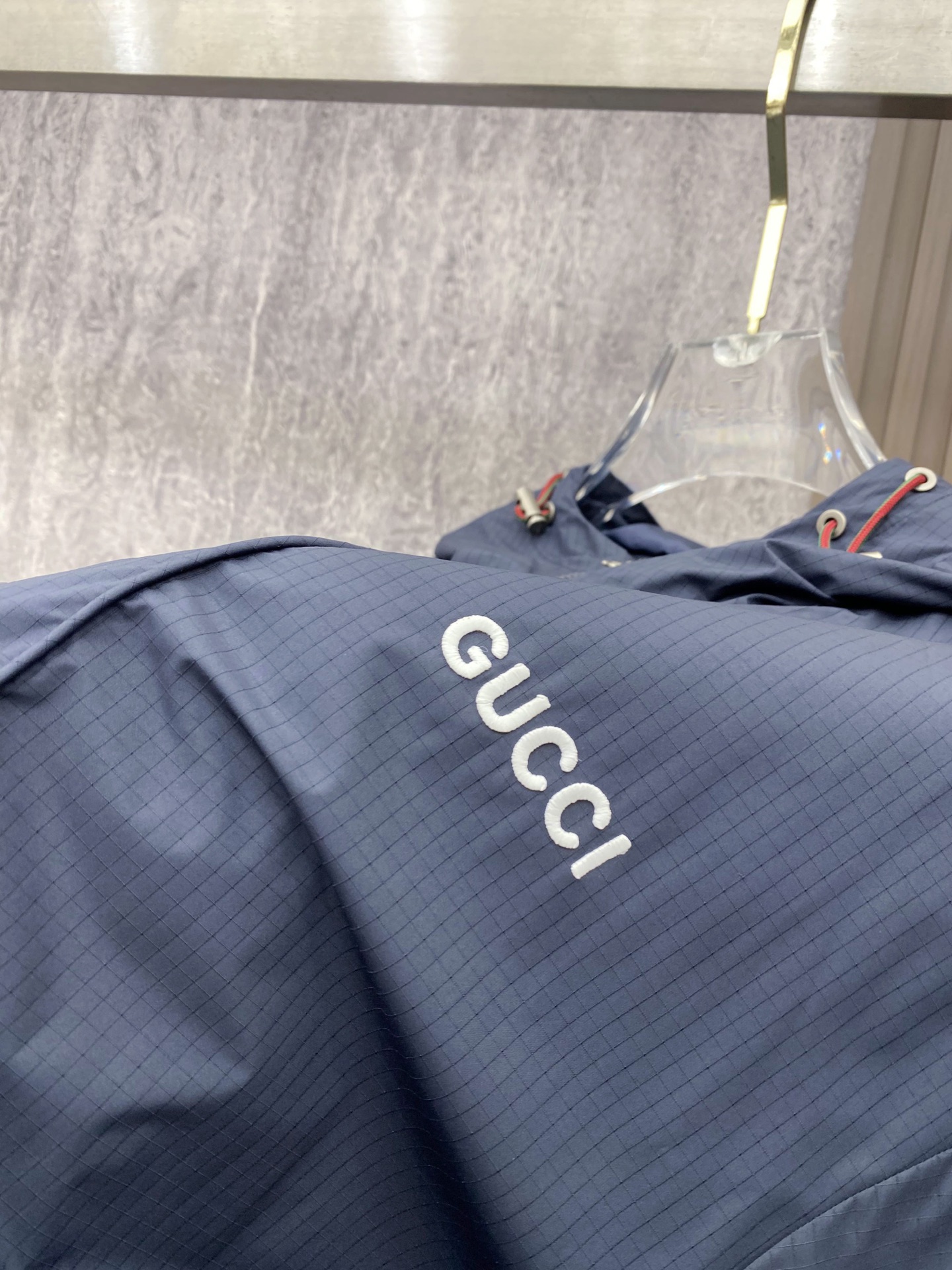 Gucci 古奇 2026ss春季新款连帽夹克外套全高端版本！高定专柜面料辅料，透气舒适度高，细节无可挑