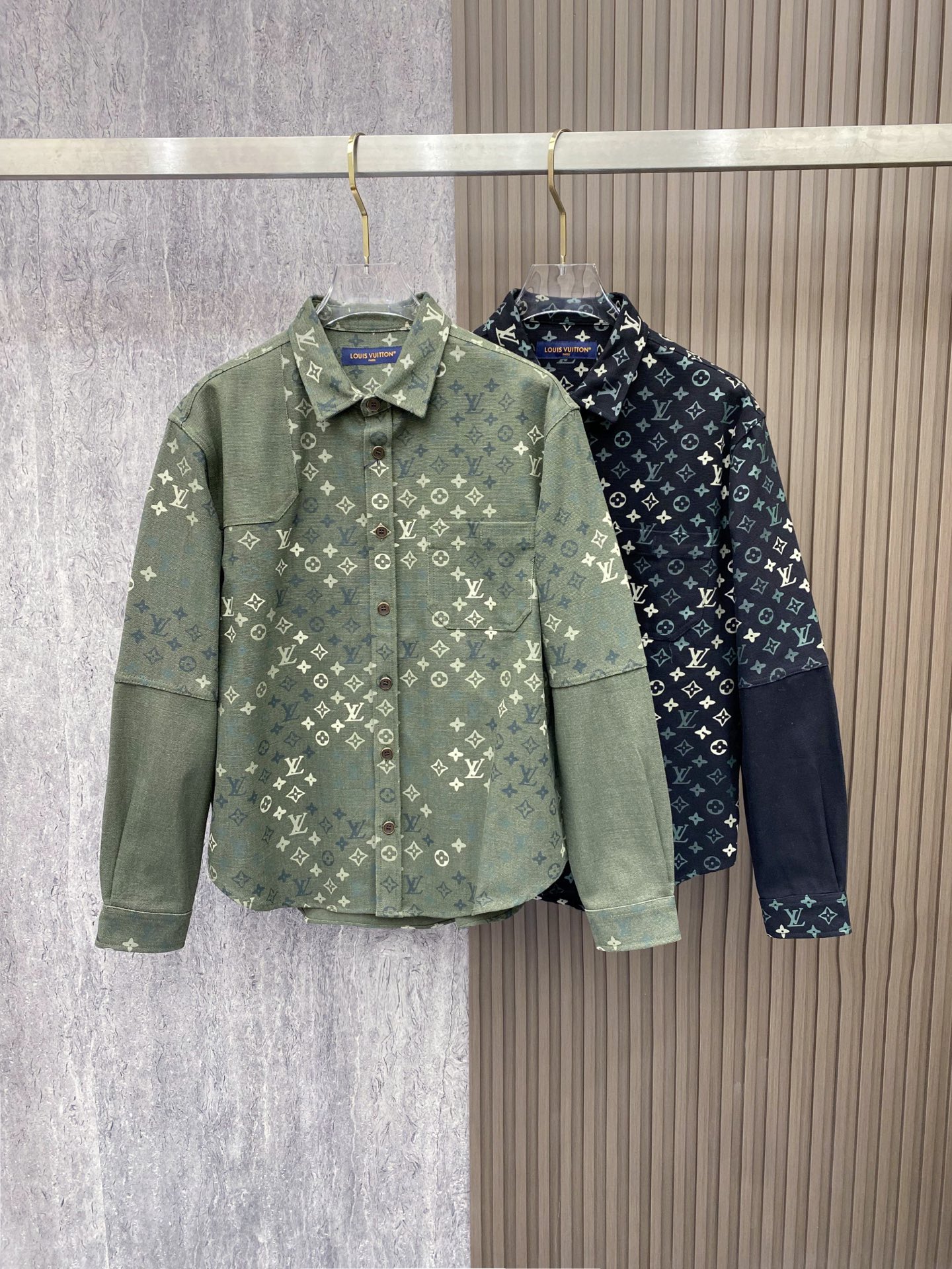 LV 2026ss春季新款夹克外套全高端版本！高定专柜面料辅料，透气舒适度高，细节无可挑剔，做工考究工艺