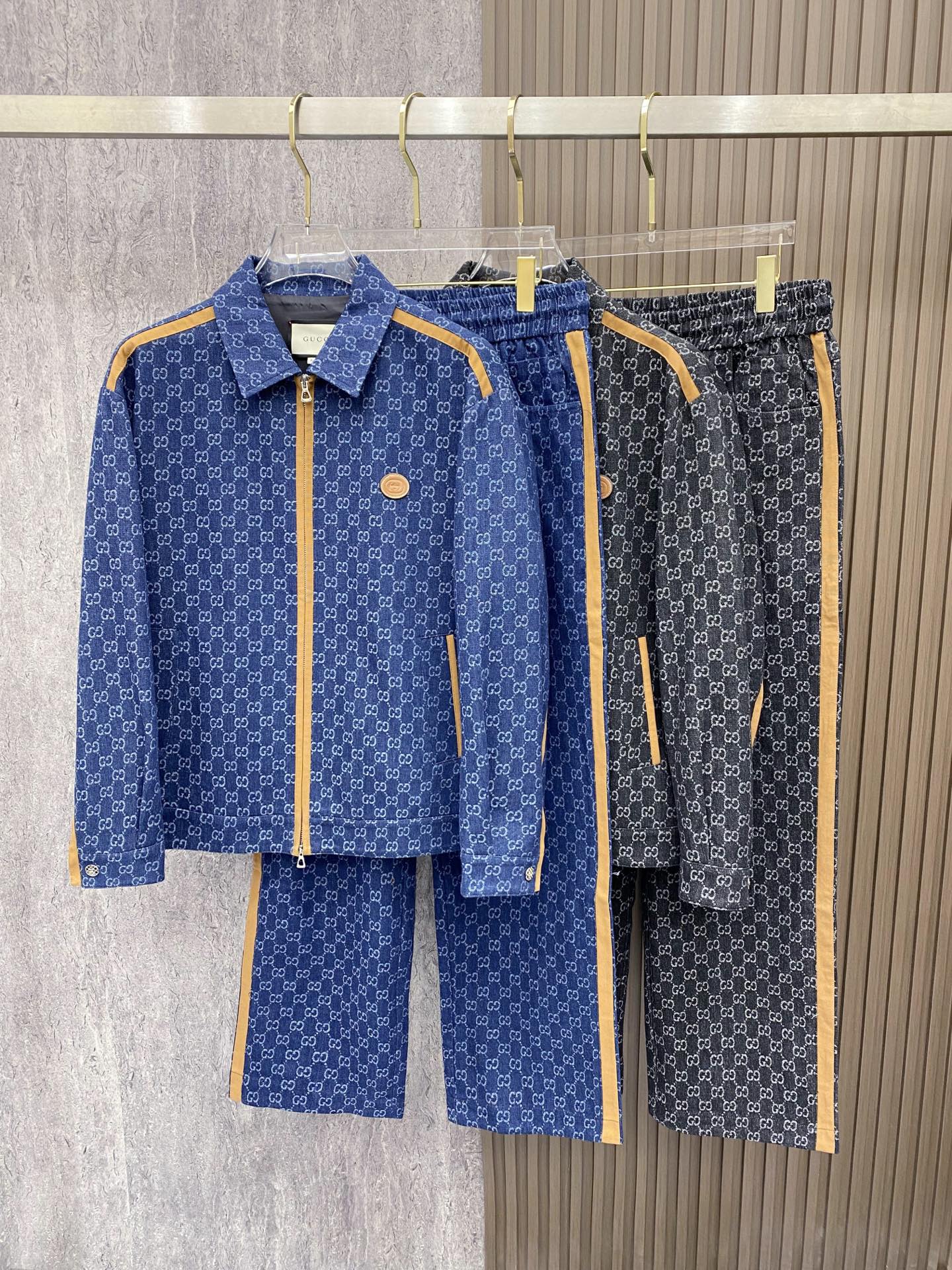 /套装 Gucci 古齐 2026ss春季新款夹克外套套装全高端版本！高定专柜面料辅料，透气舒适度高，细