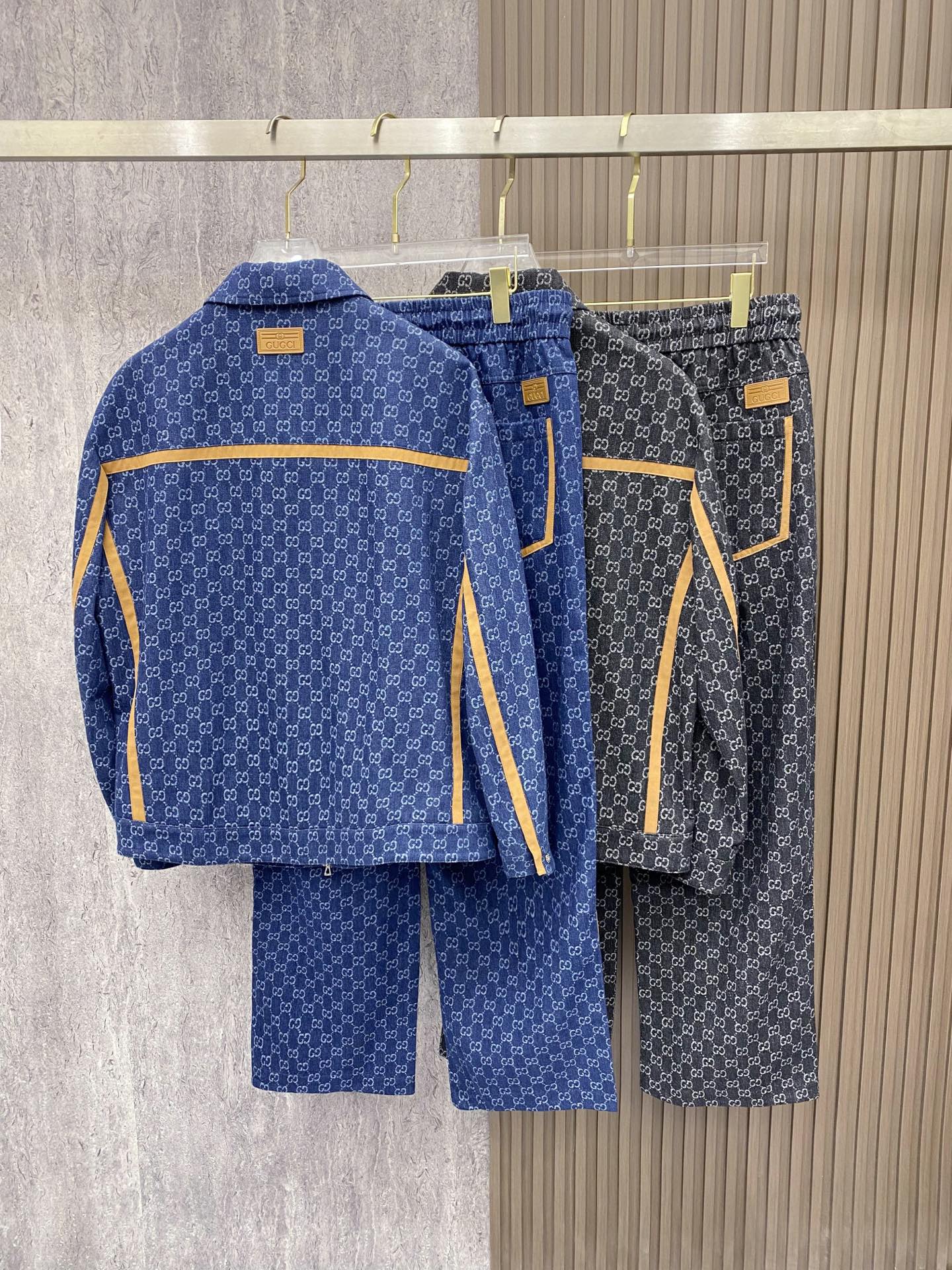 /套装 Gucci 古齐 2026ss春季新款夹克外套套装全高端版本！高定专柜面料辅料，透气舒适度高，细