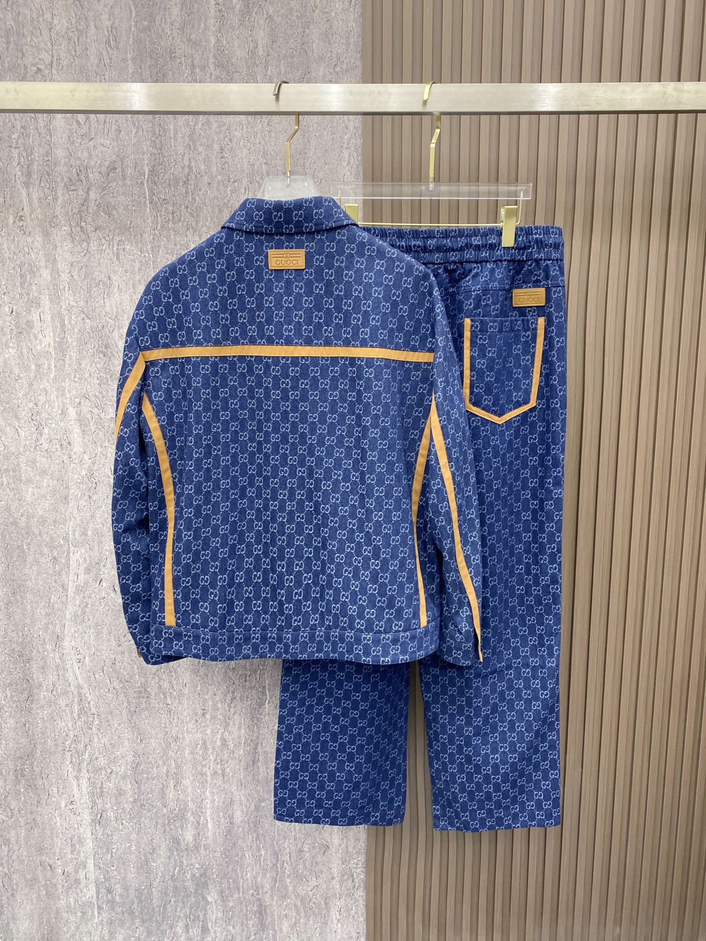 /套装 Gucci 古齐 2026ss春季新款夹克外套套装全高端版本！高定专柜面料辅料，透气舒适度高，细