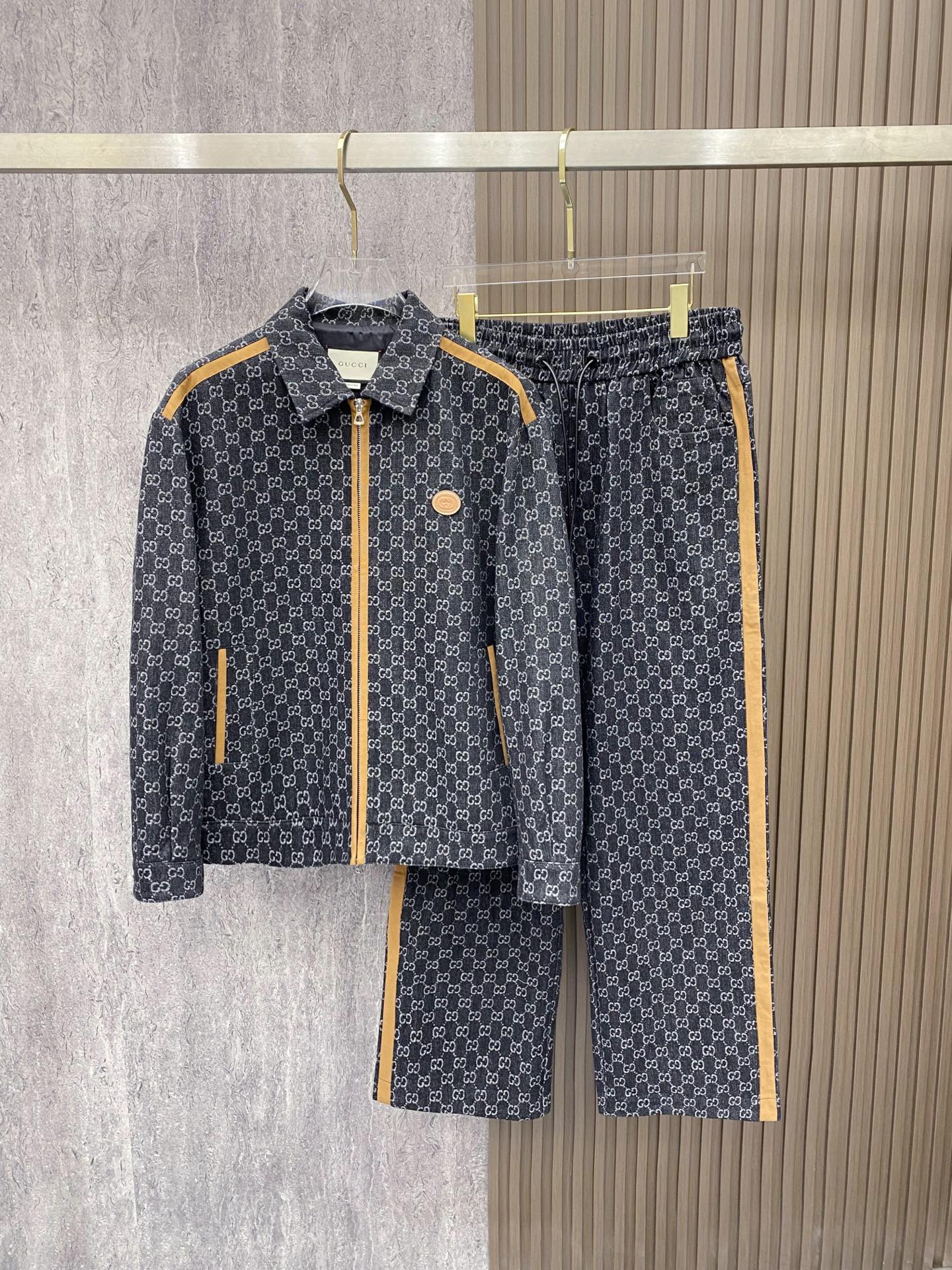 /套装 Gucci 古齐 2026ss春季新款夹克外套套装全高端版本！高定专柜面料辅料，透气舒适度高，细