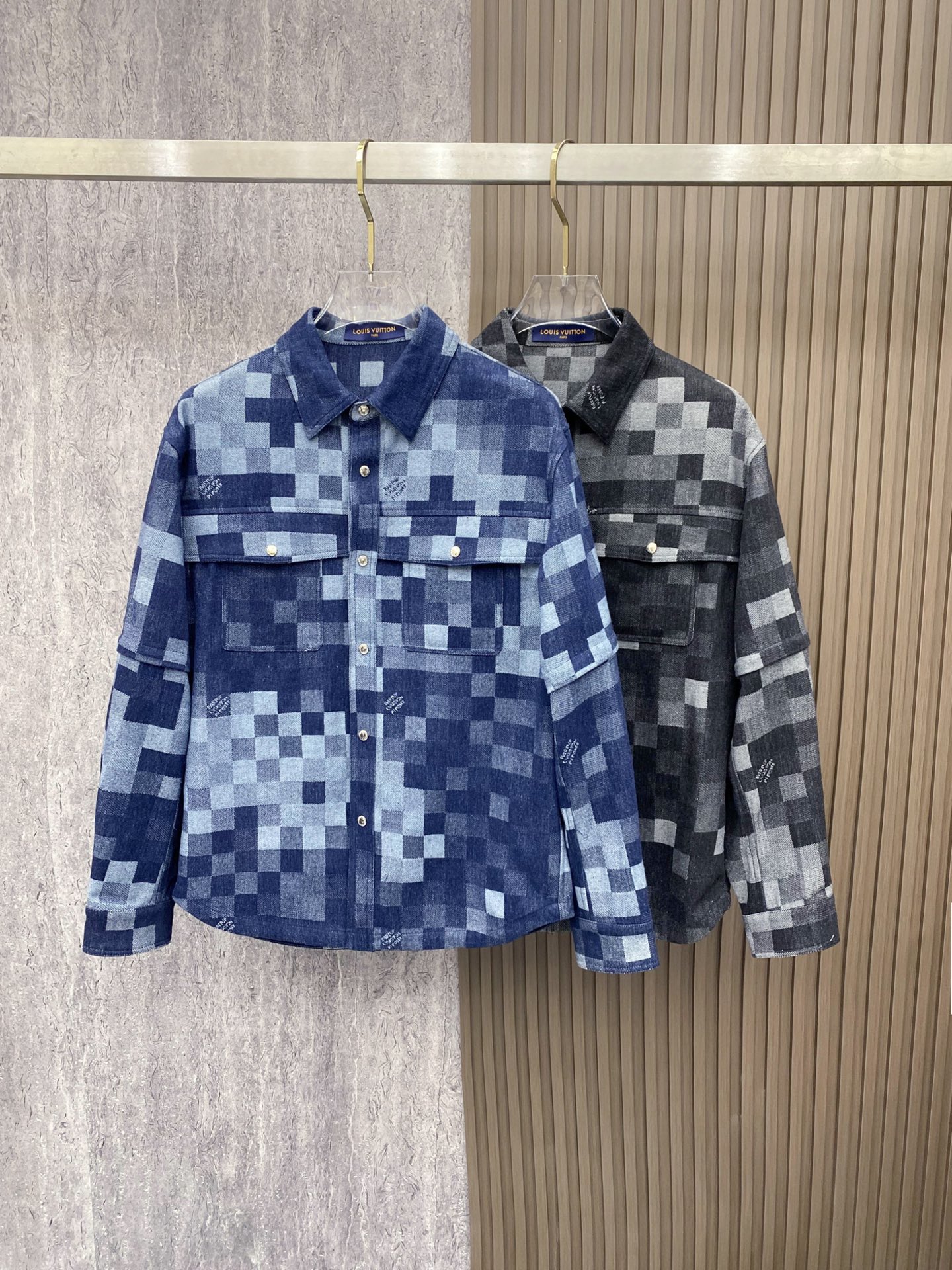LV 袖子可拆卸 2026ss春季新款夹克牛仔外套全高端版本！高定专柜面料辅料，透气舒适度高，细节无可挑
