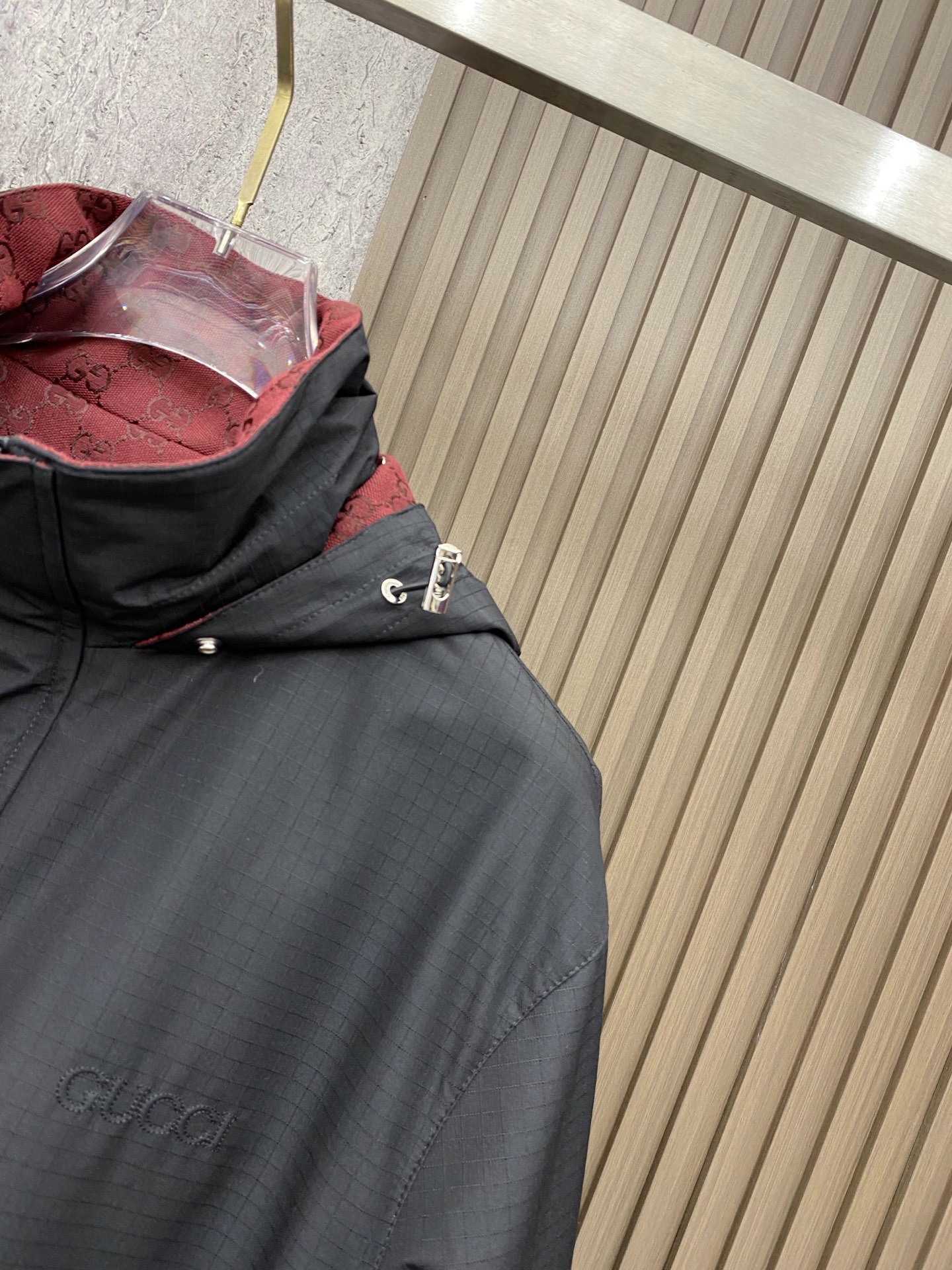 Gucci 古奇 加棉2026ss春季新款立领夹克外套全高端版本！高定专柜面料辅料，透气舒适度高，细节无