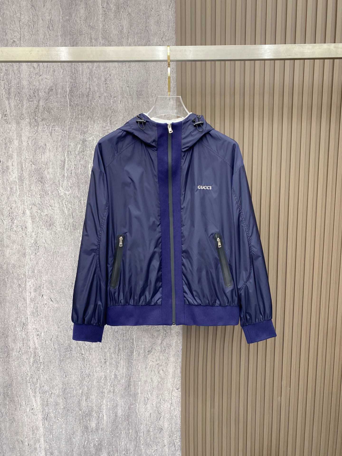 Gucci 古奇 2026ss春季新款连帽夹克外套全高端版本！高定专柜面料辅料，透气舒适度高，细节无可挑
