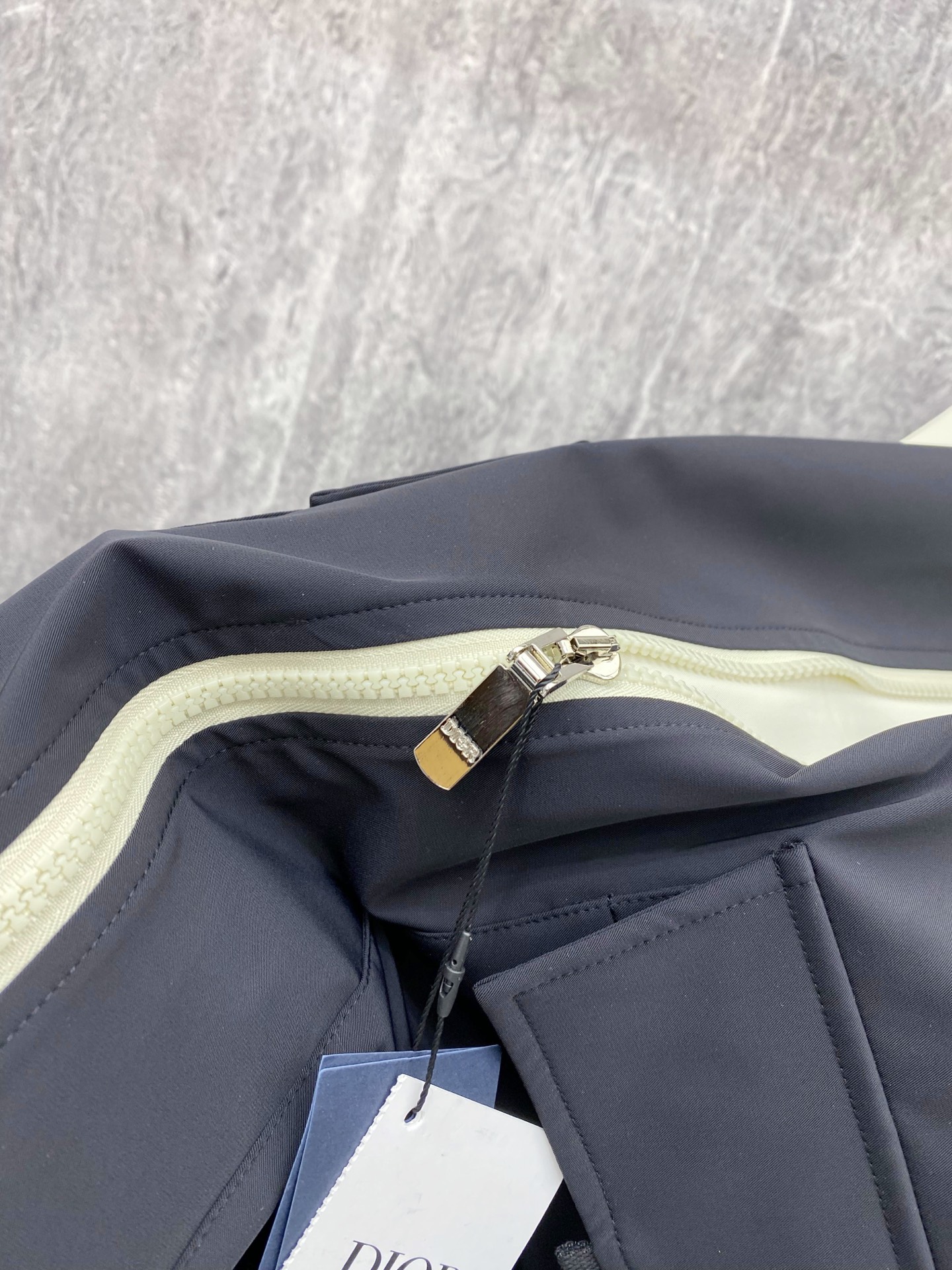 Dior Two-Tone 2-in-1 Detachable Jacket