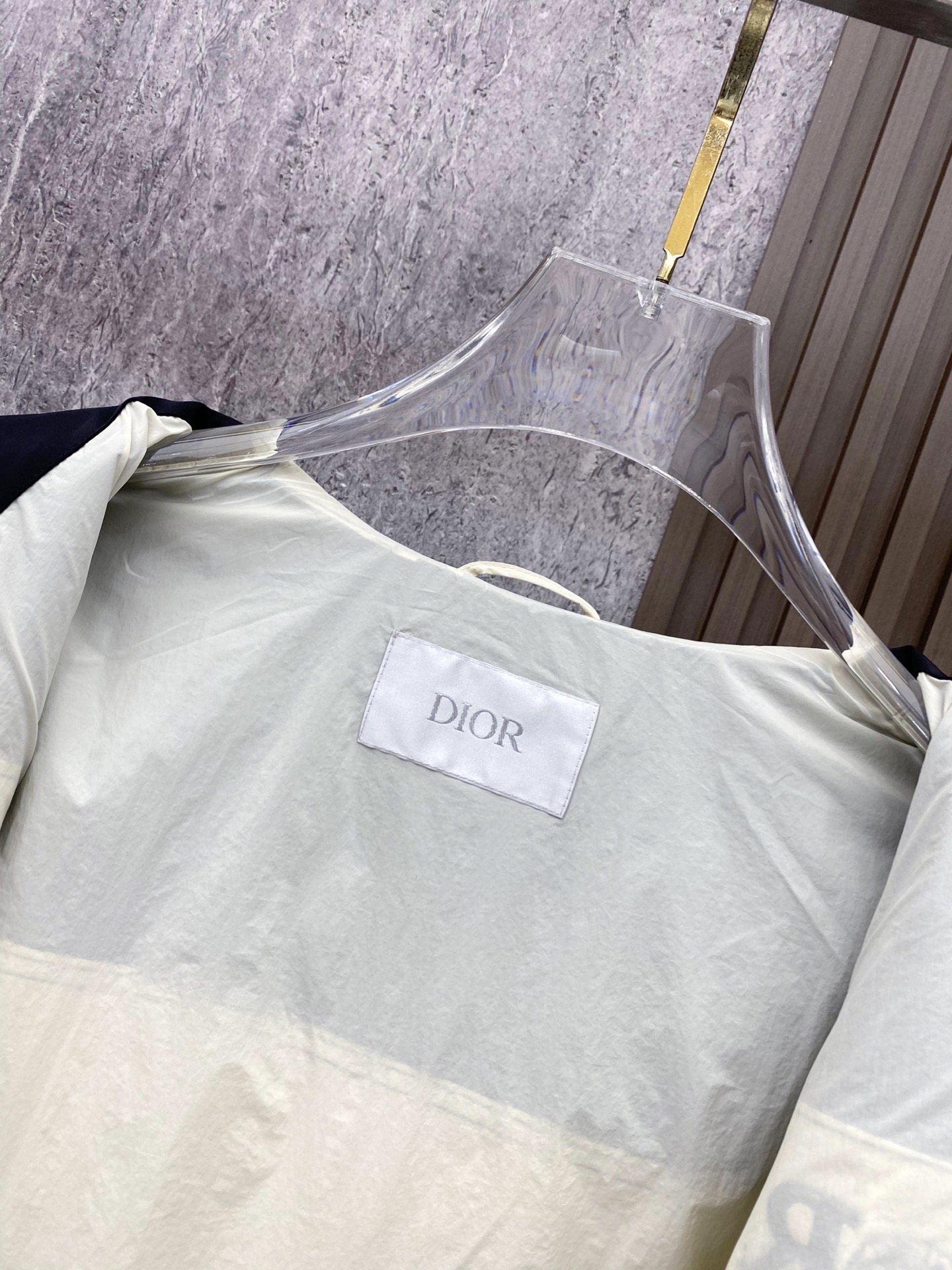 Dior Two-Tone 2-in-1 Detachable Jacket