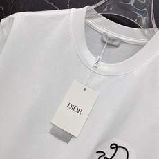 Dior 迪奥🔥春夏爆款|迪奥前后签名刺绣T恤谁懂啊!这件真的是春夏极简风天花板!✅ 正面+背面双签名刺 Dior 迪奥🔥春夏爆款|迪奥前后签名刺绣T恤谁懂啊!这件真的是春夏极简风天花板!✅ 正面+背面双签名刺