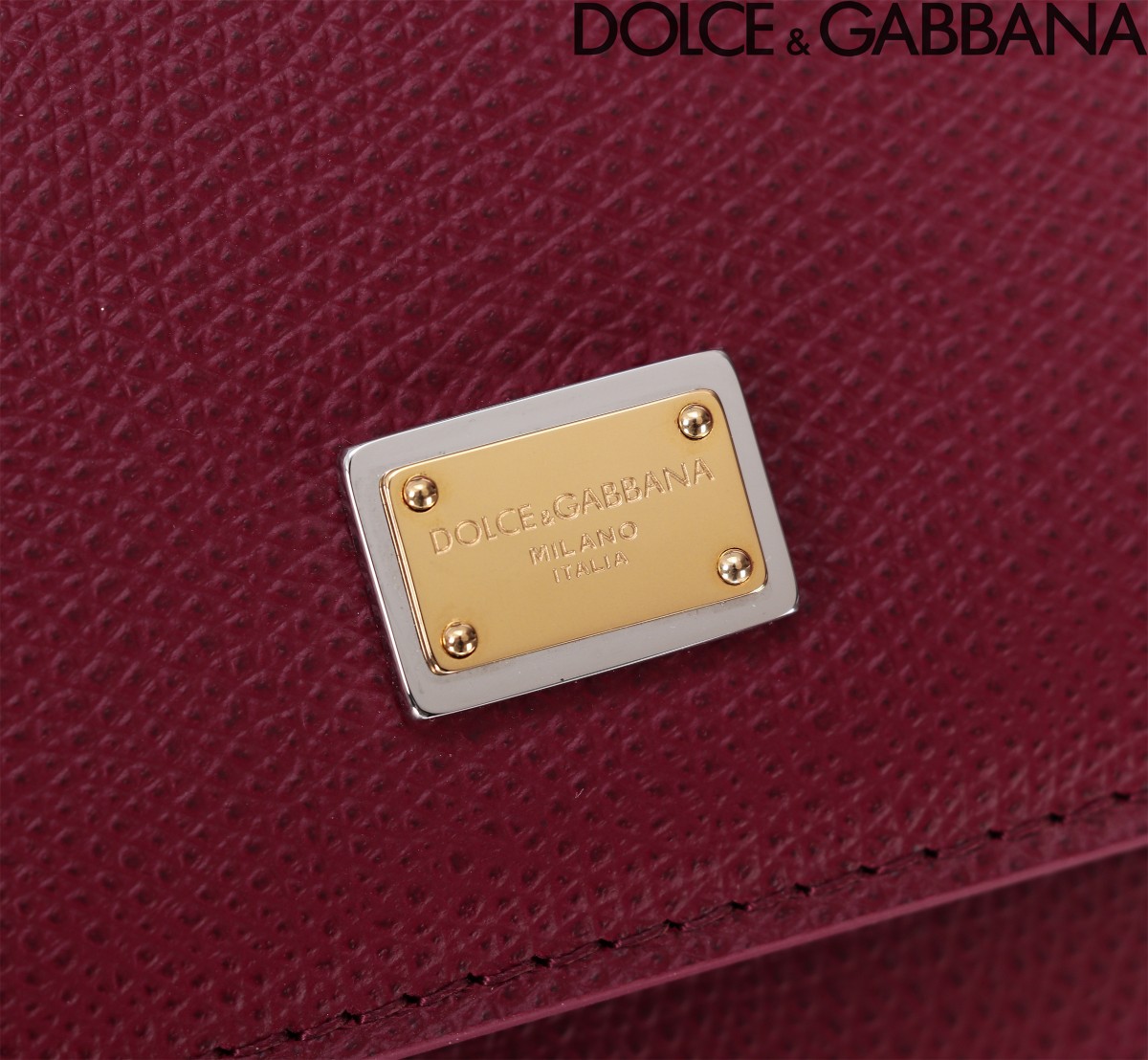 Dolce & Gabbana Sicily Small Leather Satchel Crossbody Bag - Elegant & Compact 7 a1701242412876 8212