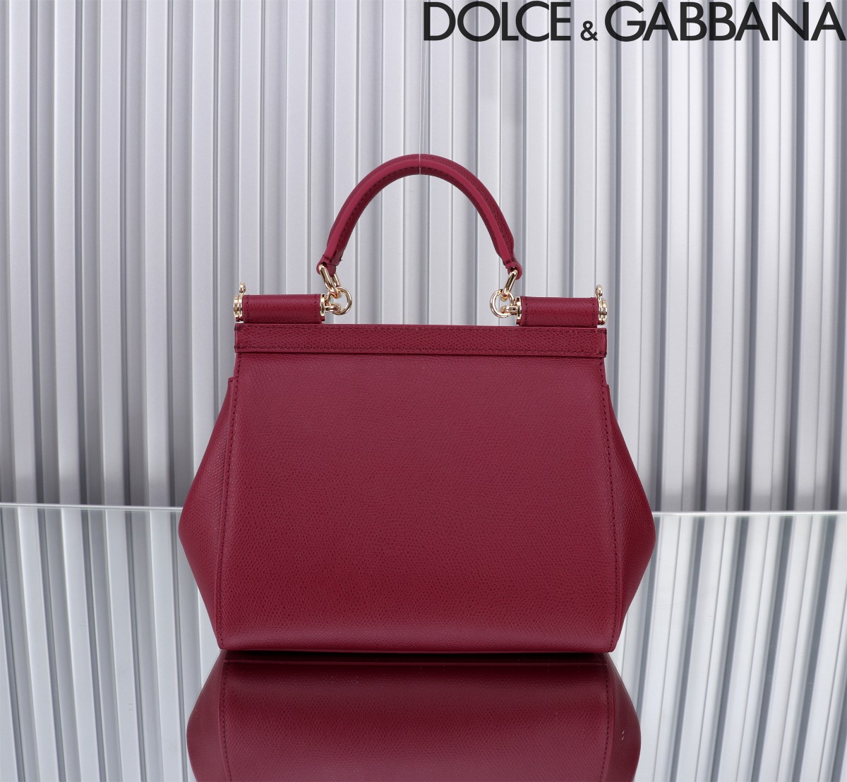 Dolce & Gabbana Sicily Small Leather Satchel Crossbody Bag - Elegant & Compact 4 a1701242412904 8571