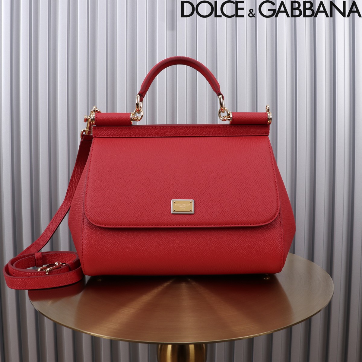 Dolce & Gabbana Handbags Crossbody & Shoulder Bags First Copy
 Platinum Yellow Calfskin Cotton Fashion