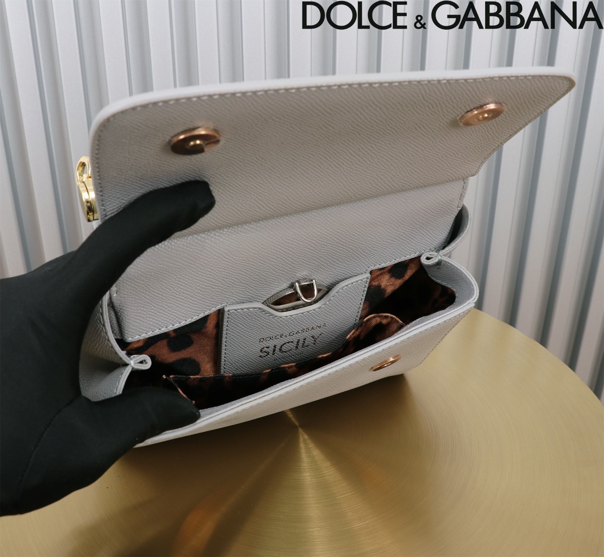 Dolce & Gabbana Sicily Small Leather Satchel - Iconic Design, Compact Size 7 a1702123556174 6742