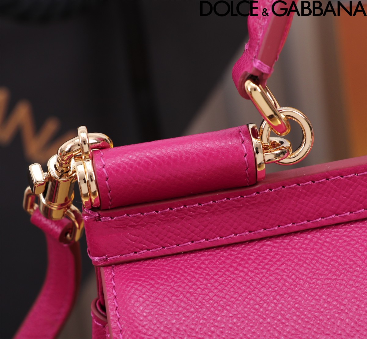 Dolce & Gabbana Sicily Small Leather Handbag, Elegant & Compact - 20*16*8cm 8 a1704357406458 3535