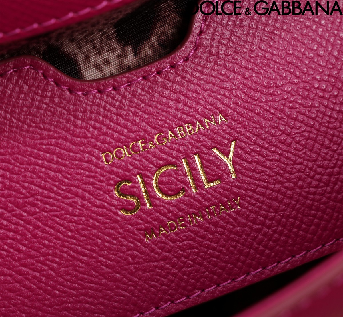 Dolce & Gabbana Sicily Small Leather Handbag, Elegant & Compact - 20*16*8cm 10 a1704357406467 2434