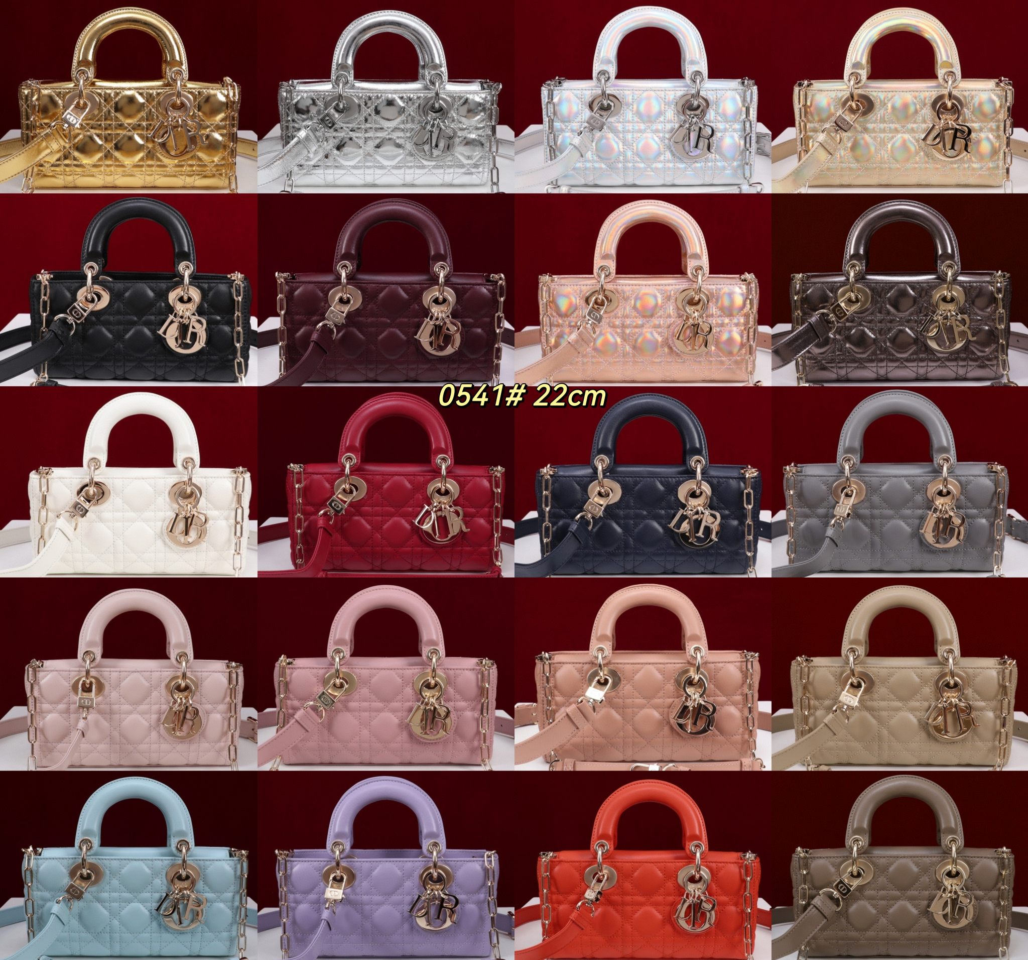 Dior 0541 Collection Picture Original Factory Leather Counter Verification and Delivery