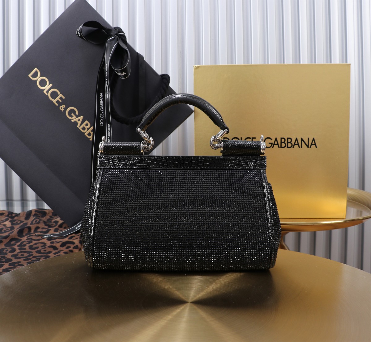 Dolce & Gabbana Sicily Mini All-Over Rhinestone Embellished Top Handle Bag 3 a1726488397665 5751