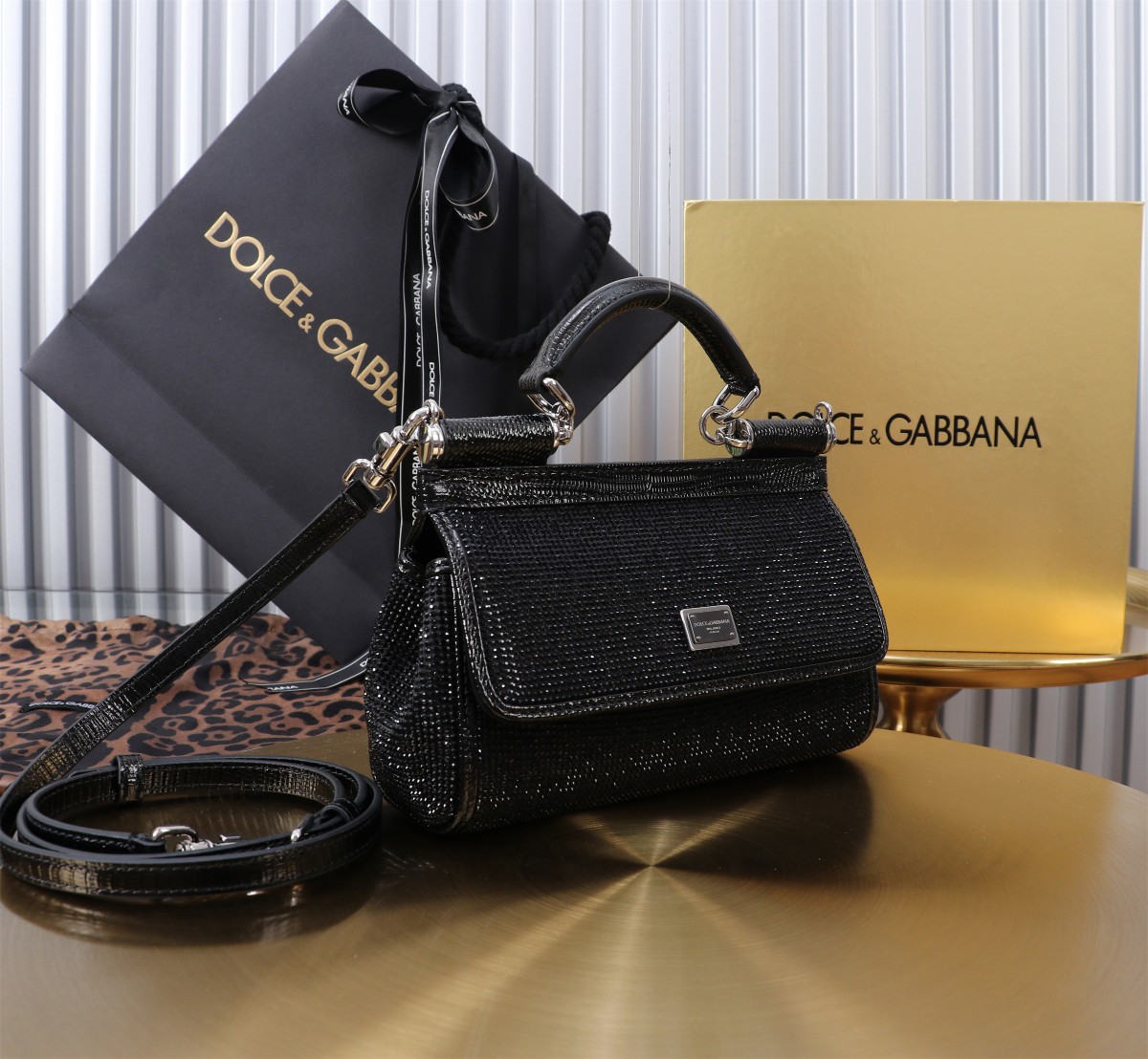 Dolce & Gabbana Sicily Mini All-Over Rhinestone Embellished Top Handle Bag 2 a1726488397666 8861