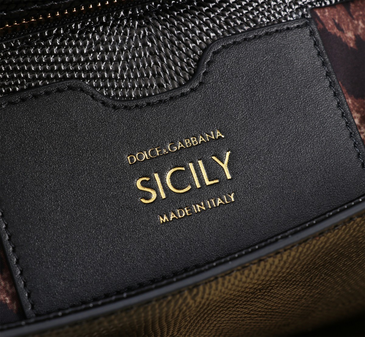 🦎🦎新款钻扣🔥🔥Dolce & Gabban杜嘉班纳 💋(🔍BB6113# 蜥蜴纹钻扣 Sicily 1