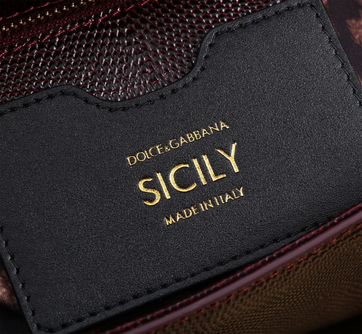 🦎🦎新款钻扣🔥🔥Dolce & Gabban杜嘉班纳 💋(🔍BB6113# 蜥蜴纹钻扣 Sicily 1