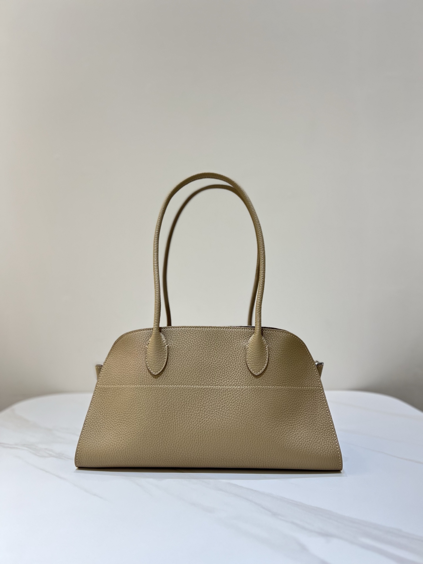 Margaux EW Calfskin Lychee Grain Handbag