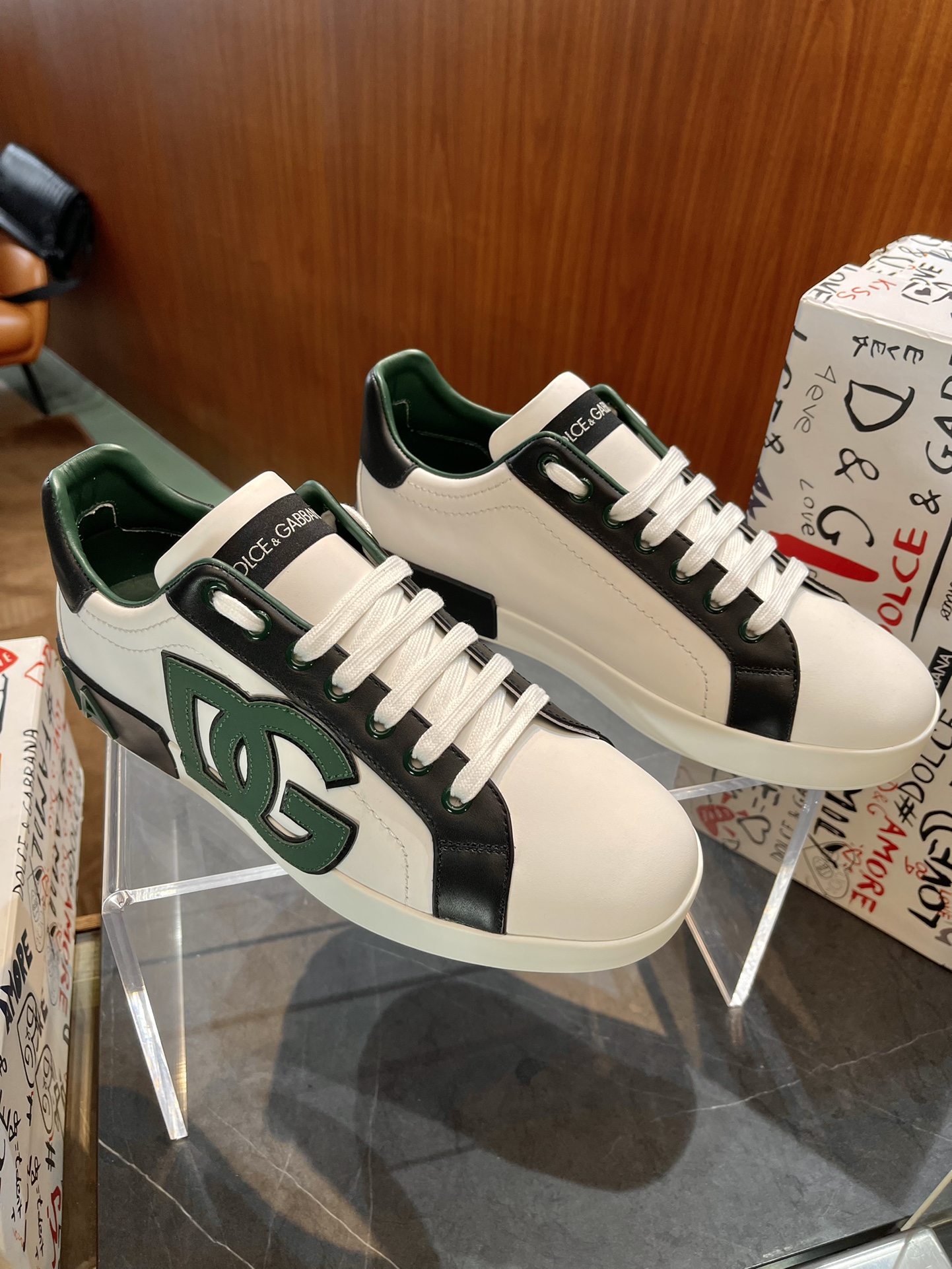 Zapatillas D&G Dolce & Gabbana 2024 reales ♞talla: Mujer 36~40 Hombre 39~45 Calzado deportivo icónico de la s…