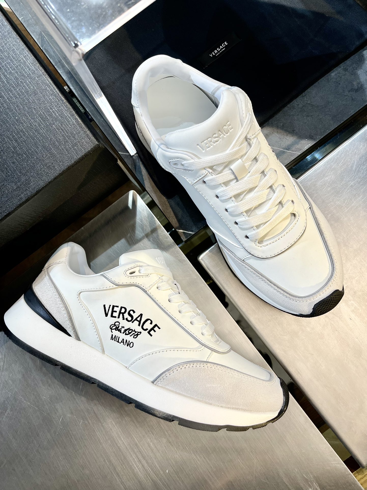 Zapatillas para correr VER*Versace MILANO reales ♞talla: 39~44 (personalizadas 38.45) Zapatillas bajas, confe…