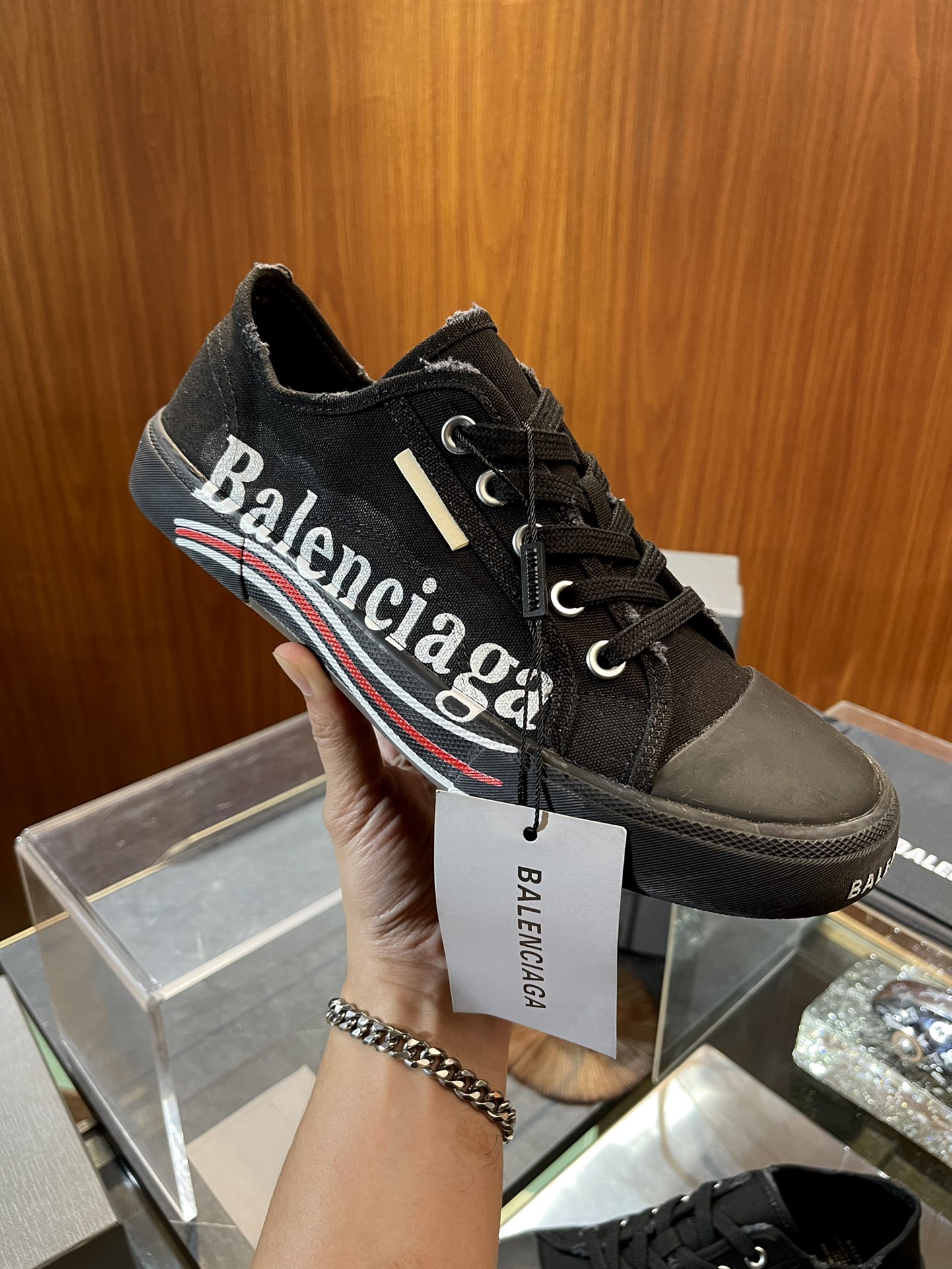 Zapatos sucios Balenciaga reales Graffiti viejo ♞tamaño; 38 ~ 45 Se ve muy normal, luce un estilo muy atracti…