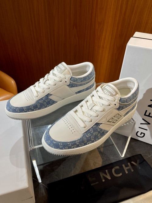 GIVENCHY G-Move Men's Sneakers: Stylish Leather & Denim Design, Sizes 39-46 1 GIVENCHY G-Move Men's Sneakers: Stylish Leather & Denim Design, Sizes 39-46
