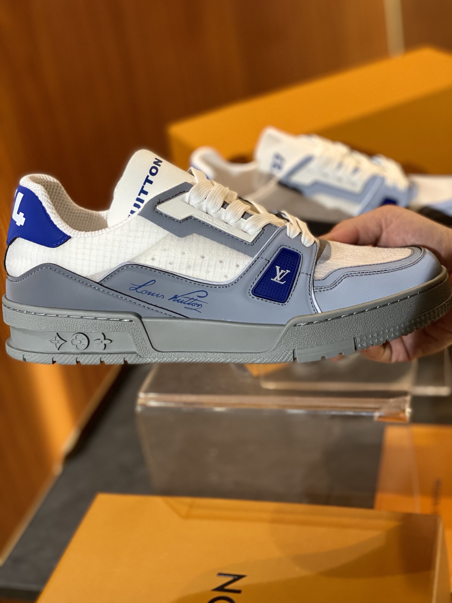 Louis Vuitton Trainer Sneaker: Retro Style, Techno Fabric, Superior Comfort 2 i1749734599449 7022 0 2