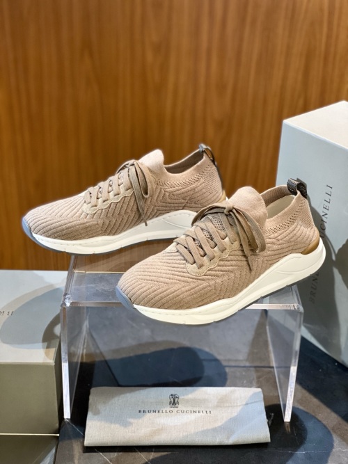 Brunello Cucinelli Knit Sneakers: Lightweight, Elastic, and Breathable 1 Brunello Cucinelli Knit Sneakers: Lightweight, Elastic, and Breathable