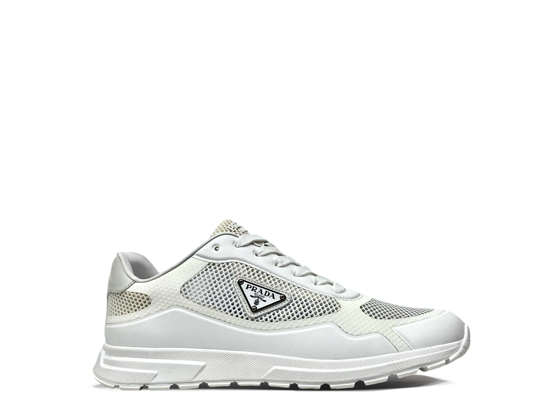 Prada Prax 2.0 White Fabric Sneakers Breathable Summer Shoes for Men 6 i1753005376087 2493 0 7
