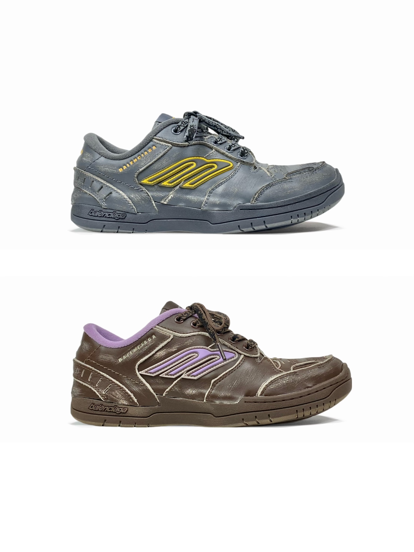 Balenciaga Hamptons Worn-Out Men's Sneakers - Stylish & Comfortable 6 i1753352475295 368 0 8