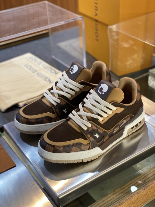 Louis Vuitton x Pharrell Williams & Nigo Trainer Sneakers Men's Shoes 1 Louis Vuitton x Pharrell Williams & Nigo Trainer Sneakers Men's Shoes